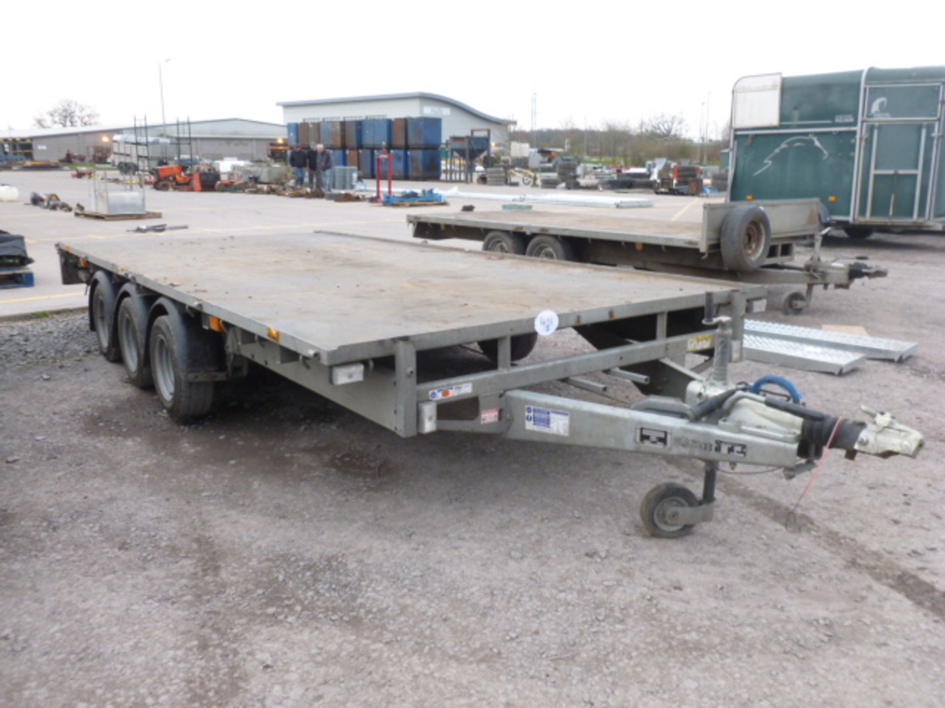 16FT TRI AXLE TRAILER