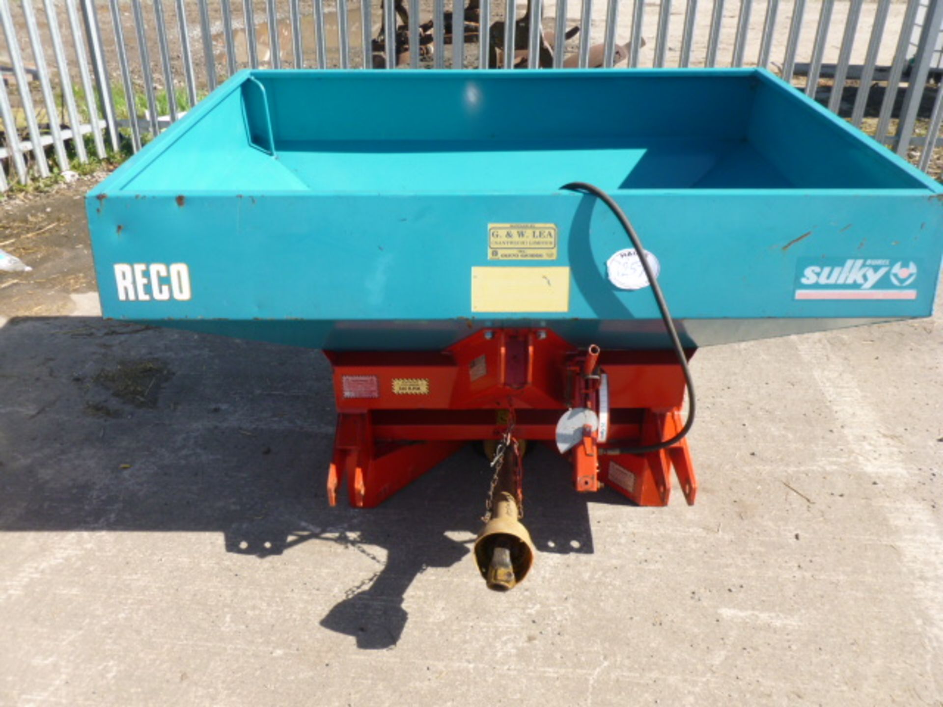 RECO SULKY R1150 BIG BAG FERTILISER SPRE