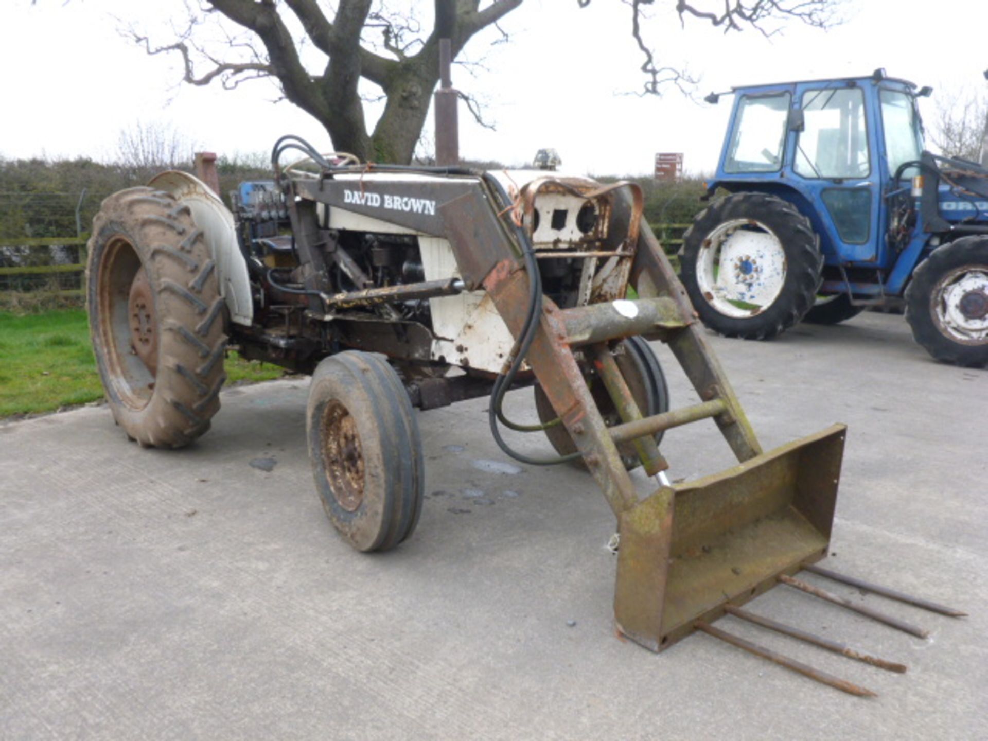 DAVID BROWN 990 C/W LOADER