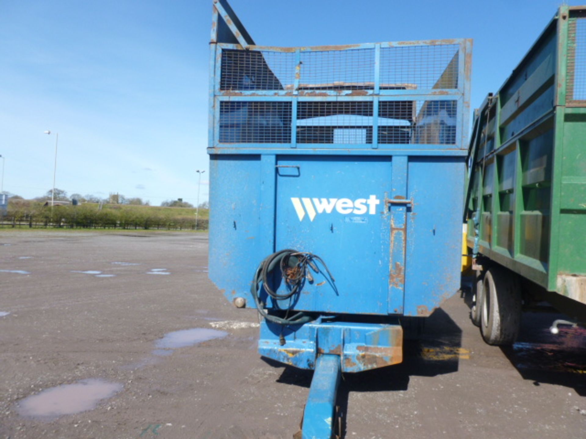 WEST 10T SILAGE TRAILER