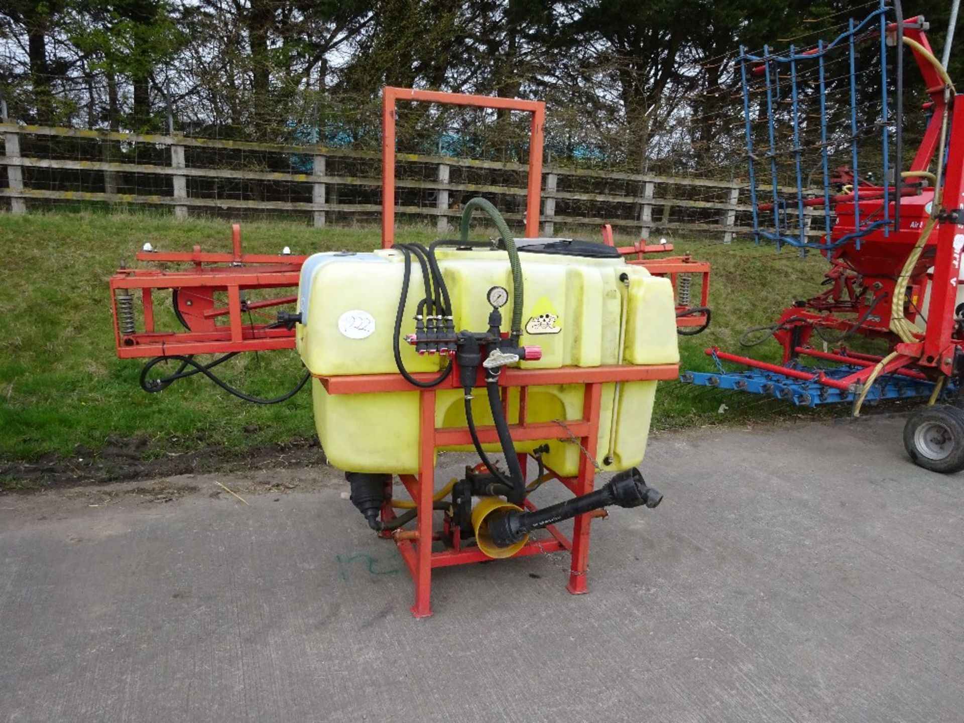 JARMET 400L 12M REAR MOUNTED SPRAYER