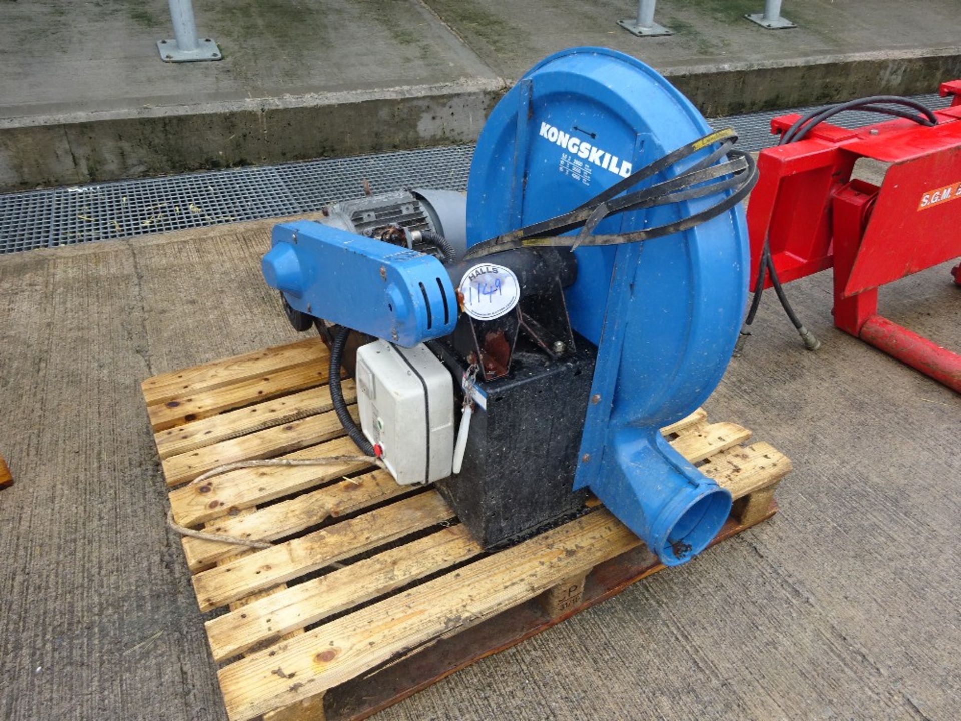 KONGSKILDE TR150 BLOWER SPARES/REPAIRS