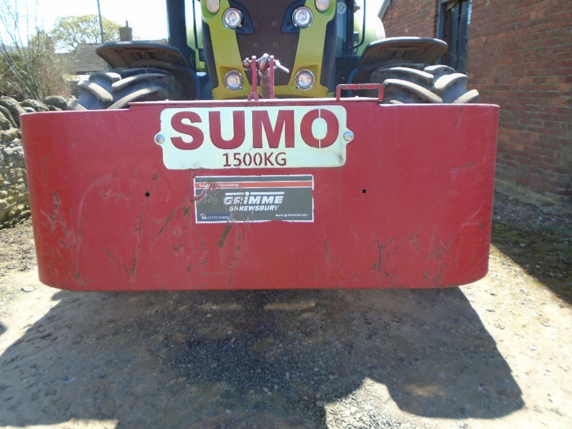SUMO 1500KG LINKAGE WEIGHT ( APPROX) 5 YEARS OLD ) - Image 2 of 2