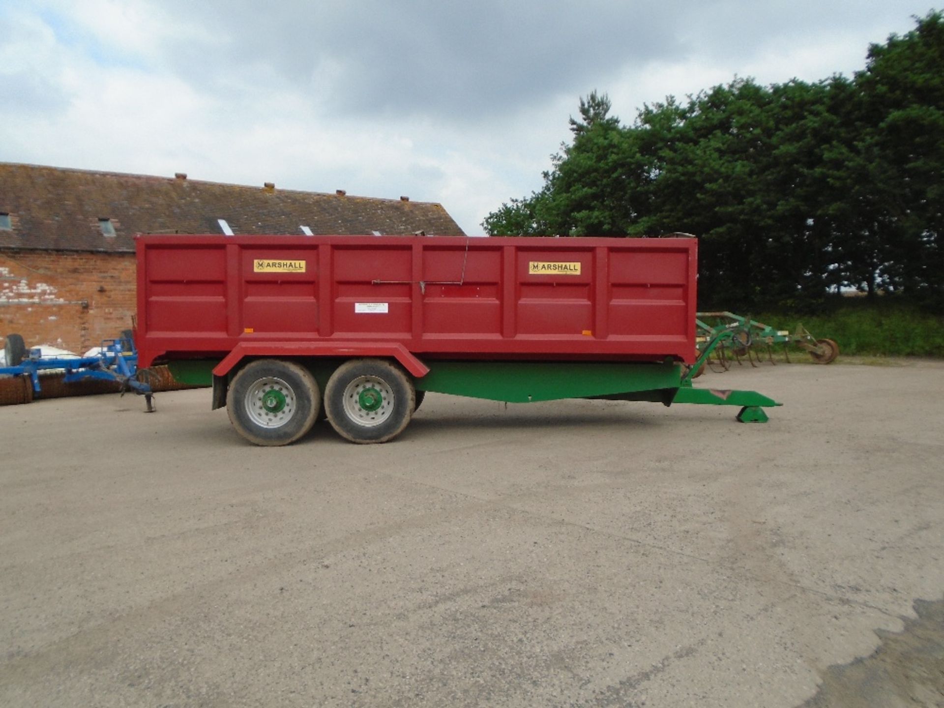 2007 MARSHALL 14T BULK TRAILER