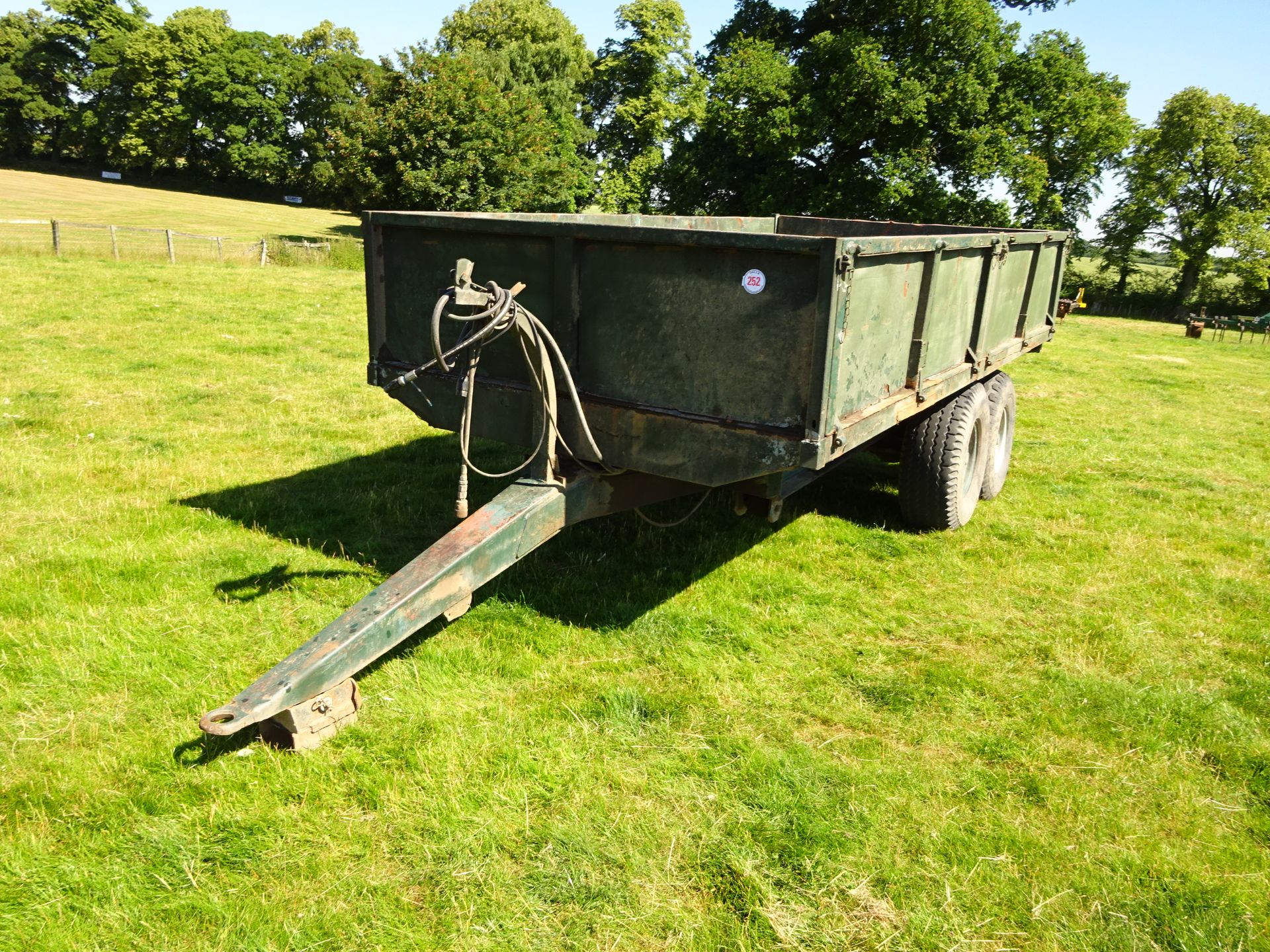 SALOP T/A 9T HYD TIPPING TRAILER