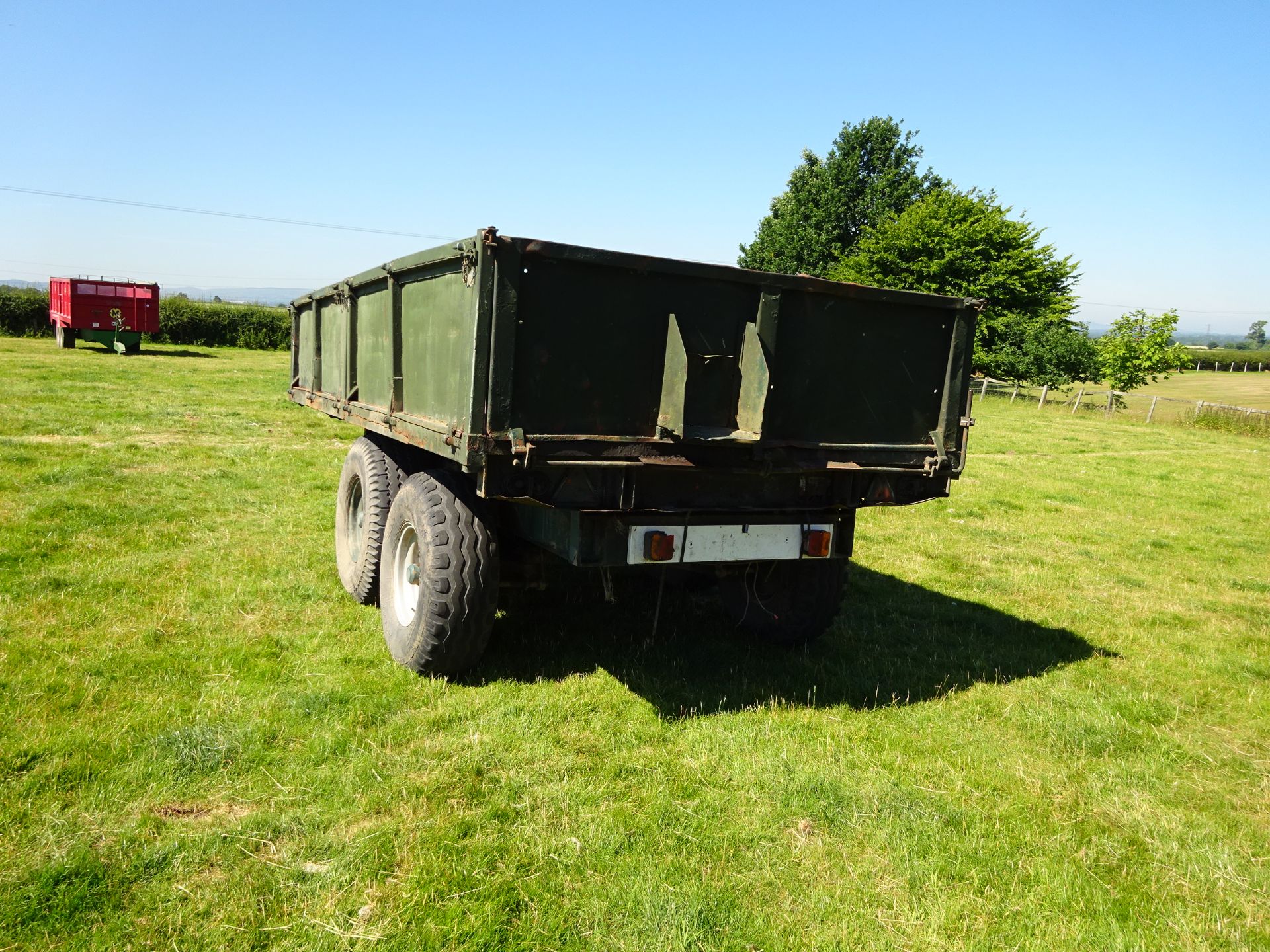 SALOP T/A 9T HYD TIPPING TRAILER - Image 2 of 2