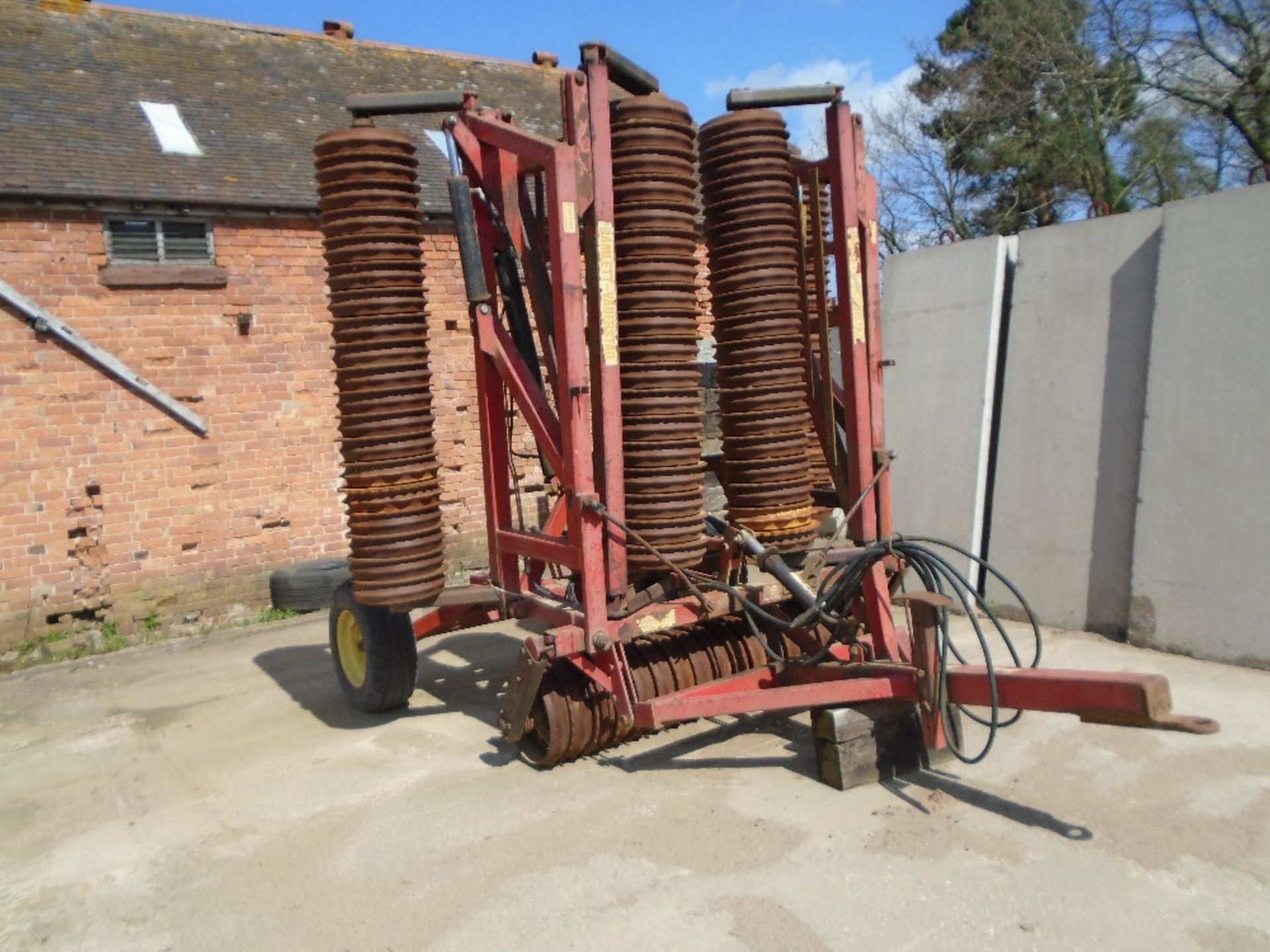 SET OF BAMLETT VADERSTAD HYD FOLDING ROLLS 10M - Bild 2 aus 2