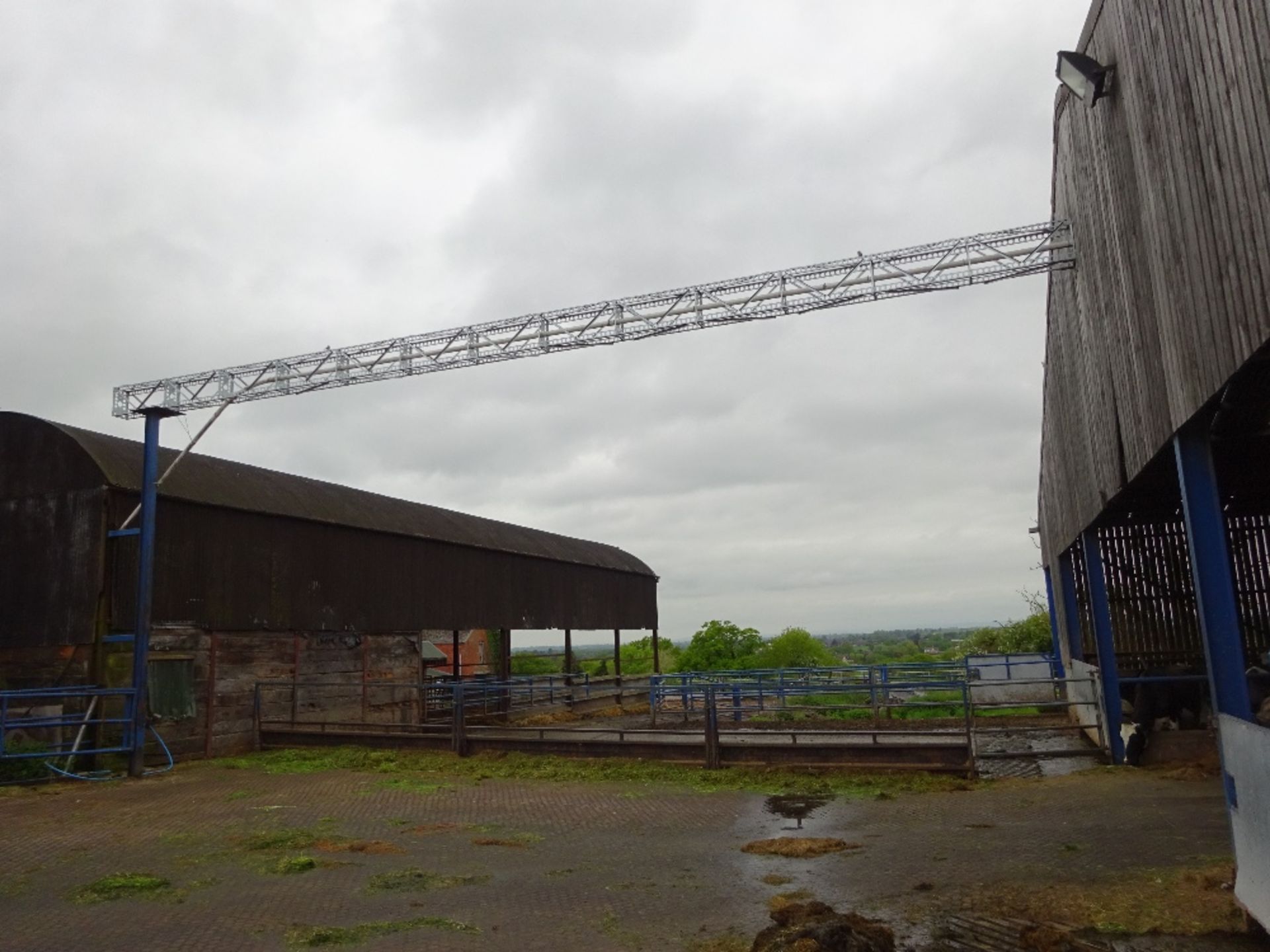 STEEL BRIDGE 45FT C/W 200 CENTRELESS AUGER & 6 DRIVING UNITS