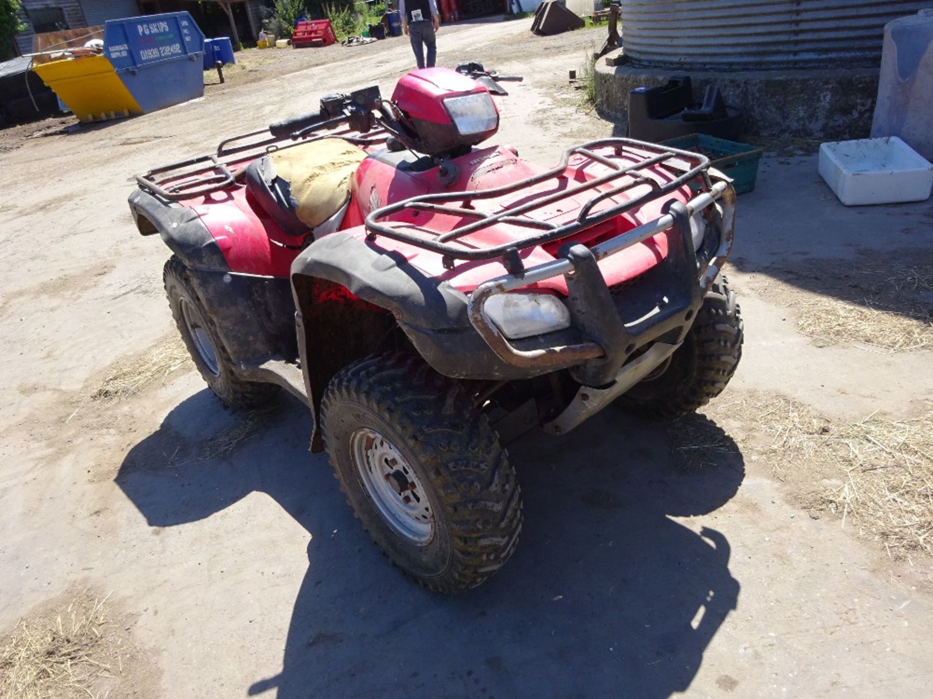 2006 ATV HONDA 500 FORMAN FE- REG NO DX56 DZZ - Bild 2 aus 2