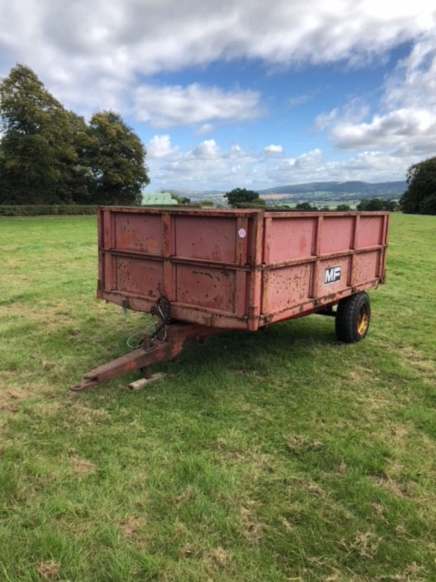 3 Ton MF/Weeks tipping trailer