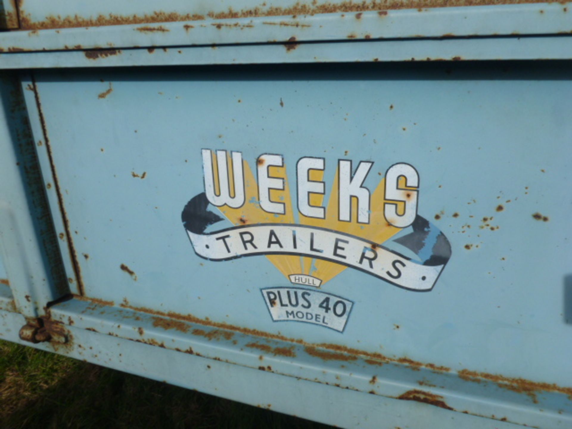 Weeks Popular, 4T trailer, circa 1982,c/w sides - Image 3 of 3