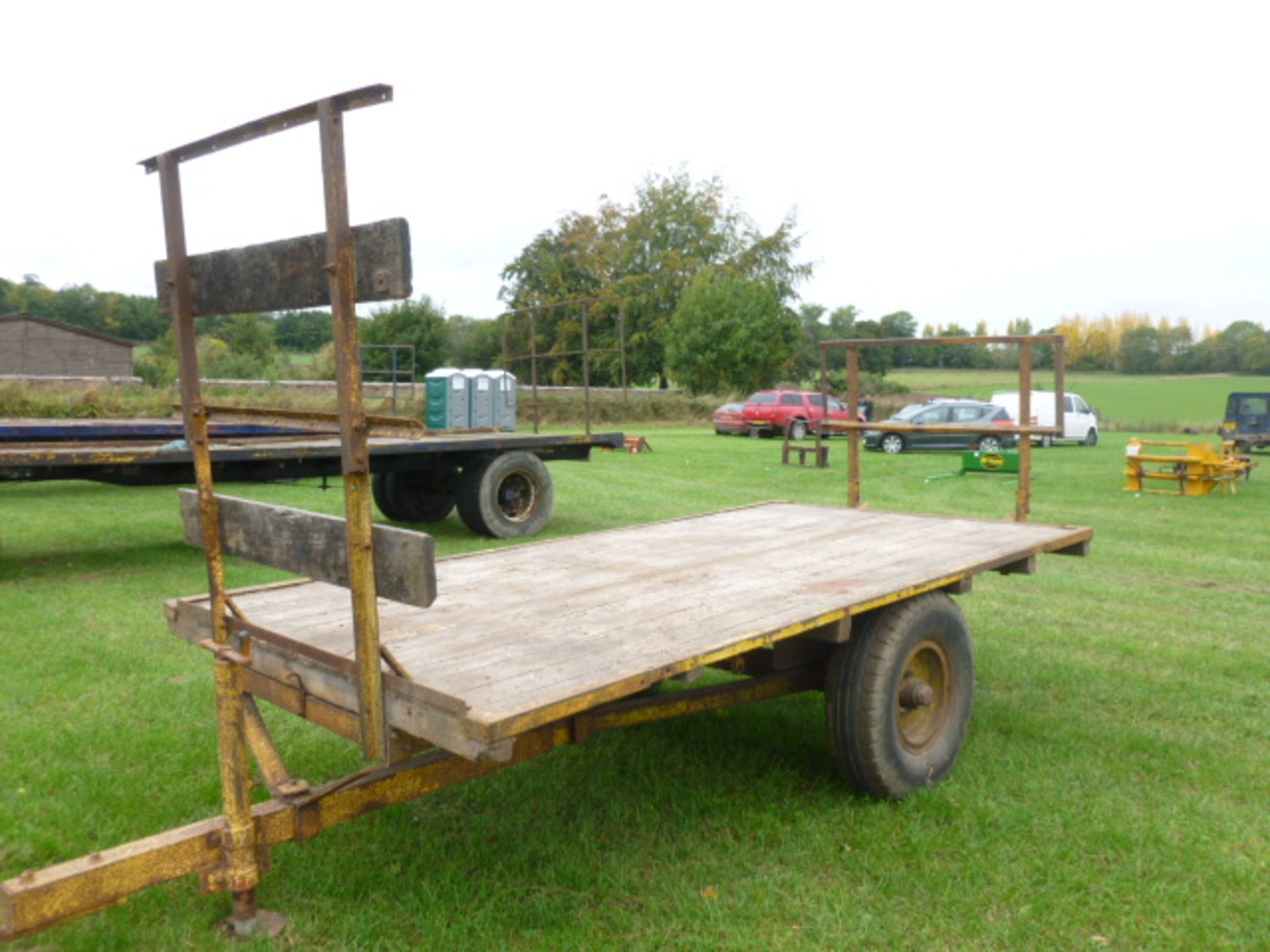 18FT MANFORD BALE TRAILER - Image 2 of 2