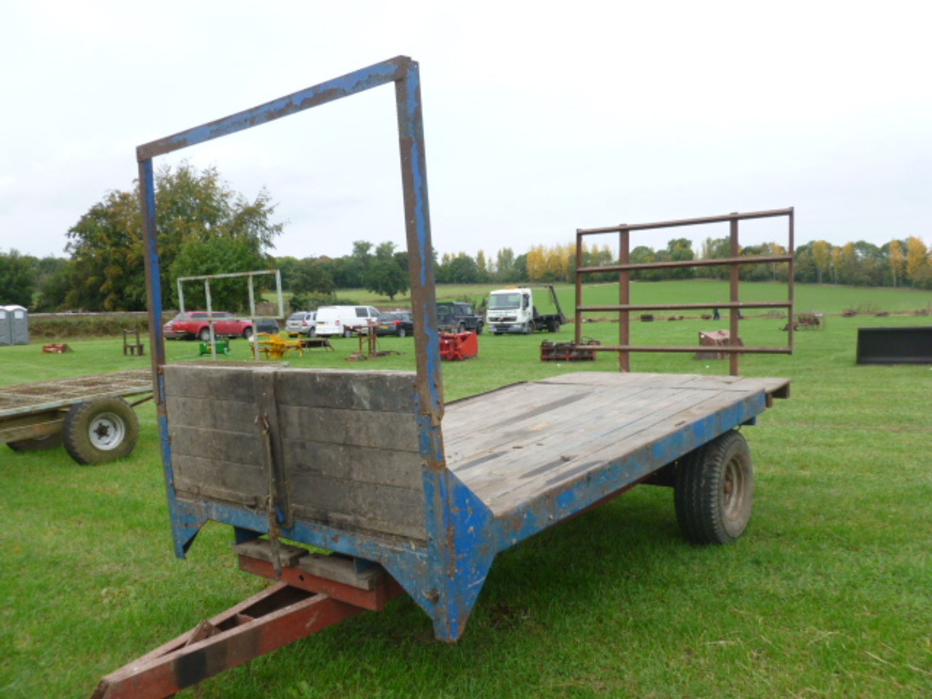 13FT MANFORD BALE TRAILER