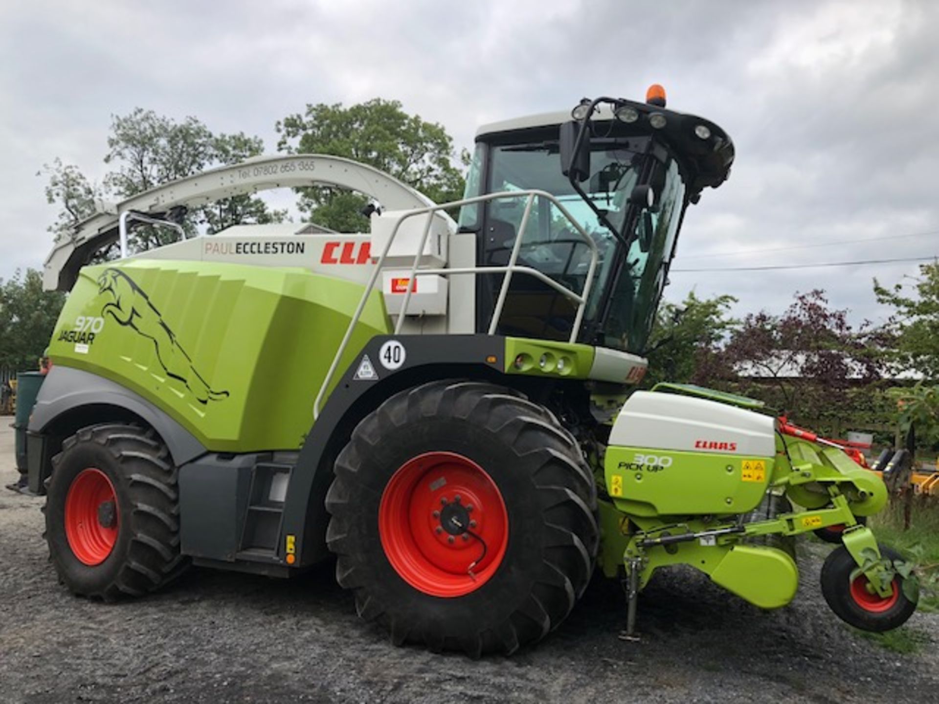 CLAAS JAGUAR 970 SELF-PROPELLED FORAGE HARVESTER 494 - Image 3 of 4