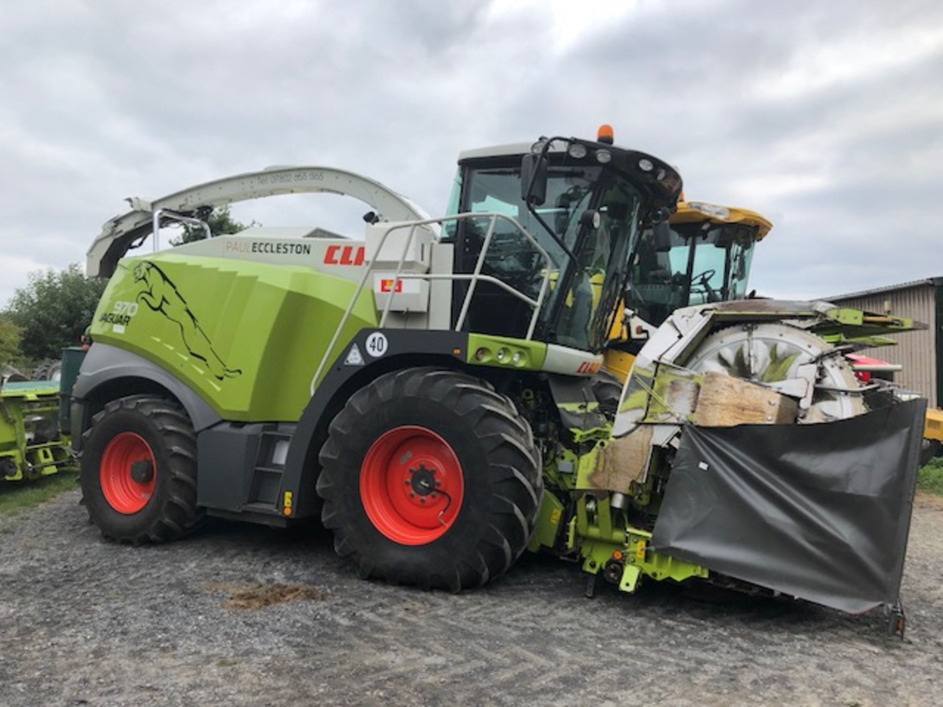 CLAAS JAGUAR 970 SELF-PROPELLED FORAGE HARVESTER 494 - Image 4 of 4