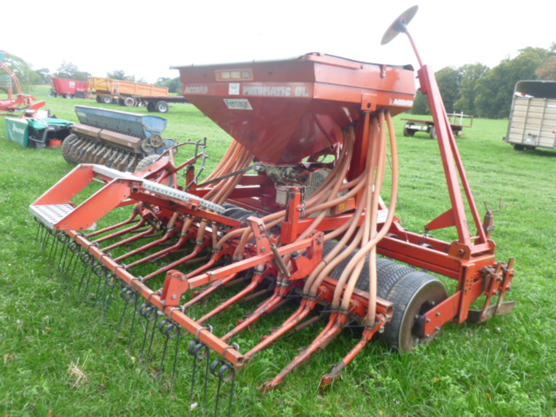 Farmforce 3m Accord Drill with spring tines and tyre packer - Image 3 of 3