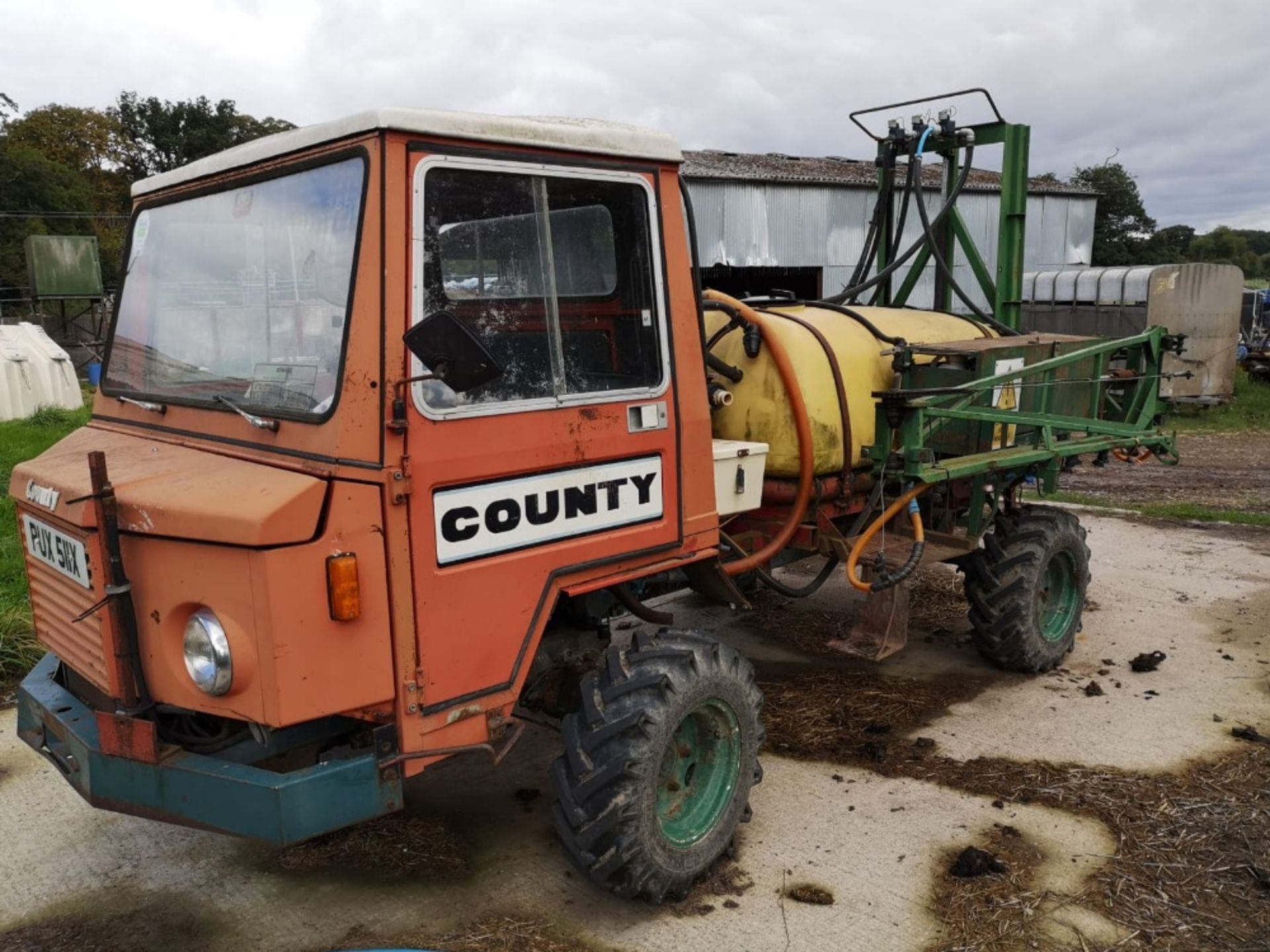 Muli Crop Sprayer 12m 1982 with Perkins Engine LH Agro rate controller 1982 Reg No. PUX 511X 3787