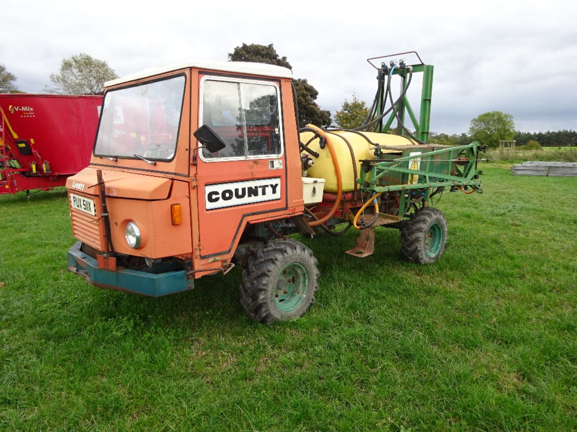 Muli Crop Sprayer 12m 1982 with Perkins Engine LH Agro rate controller 1982 Reg No. PUX 511X 3787 - Image 2 of 6