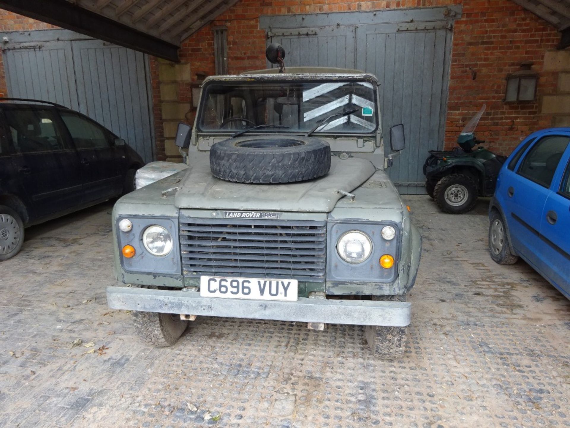 Land Rover Defender 110 Pickup Ex Mod 1986 Reg No. C696 VUY - Image 3 of 5