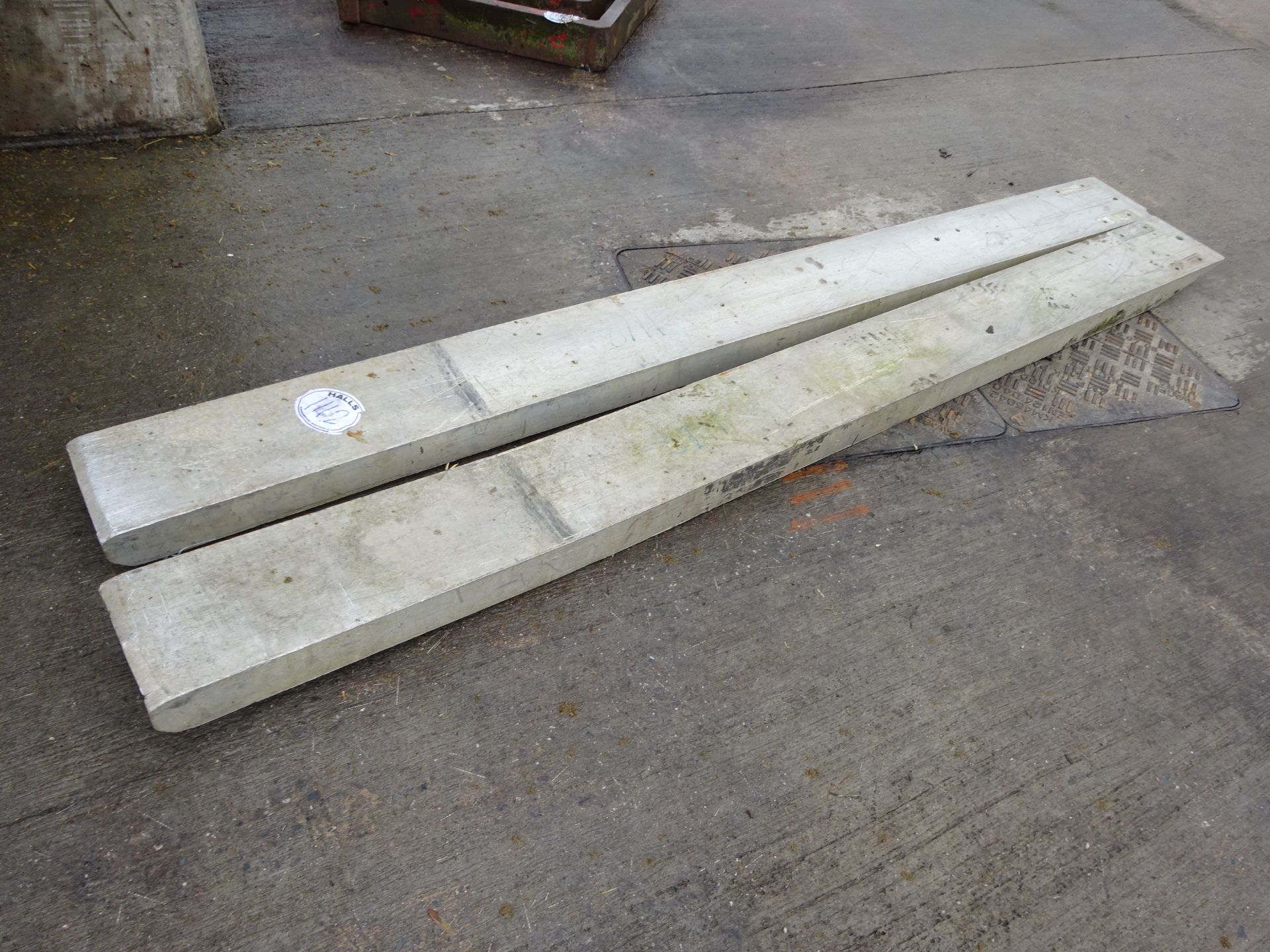 PAIR OF 8FT ALLOY EXTENSION FORKS