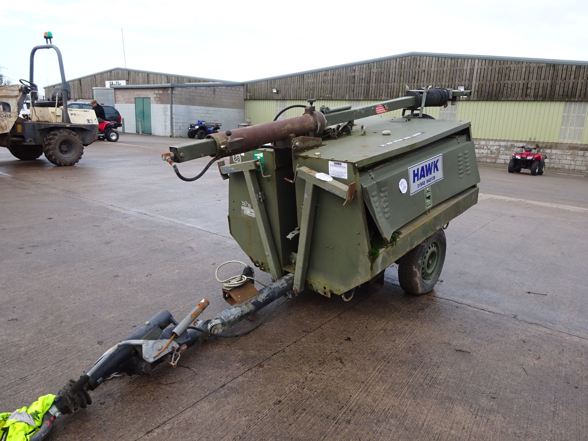 KUBOTA TRAILED MOUNTED LIGHTING TOWER