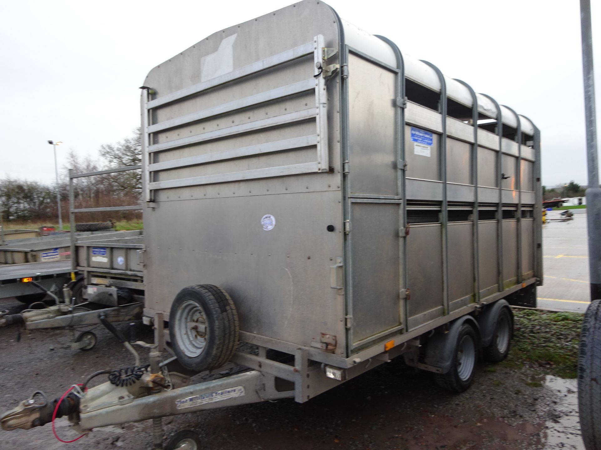 IFOR WILLIAMS 12FT STOCK TRAILERC/W DECK