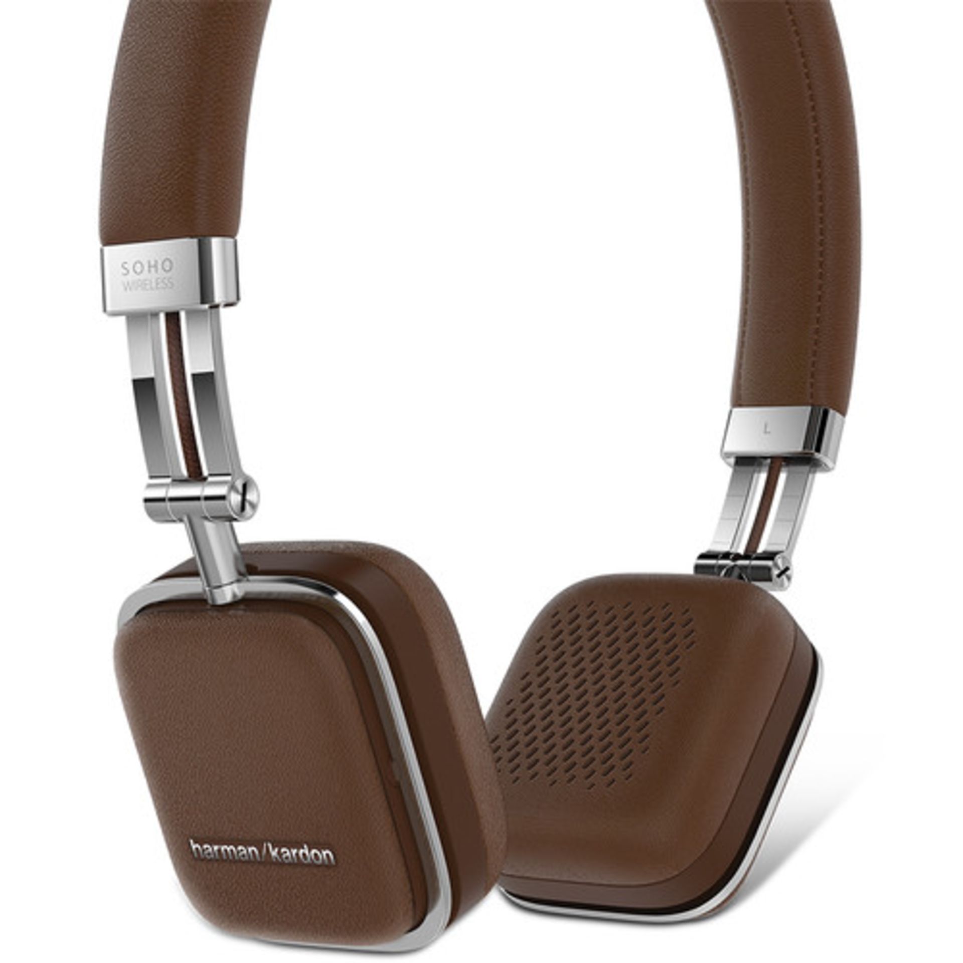 V Brand New Harman Kardon Soho Wireless On Ear Headset 30mm Drivers - Touch sensitive Control on ear
