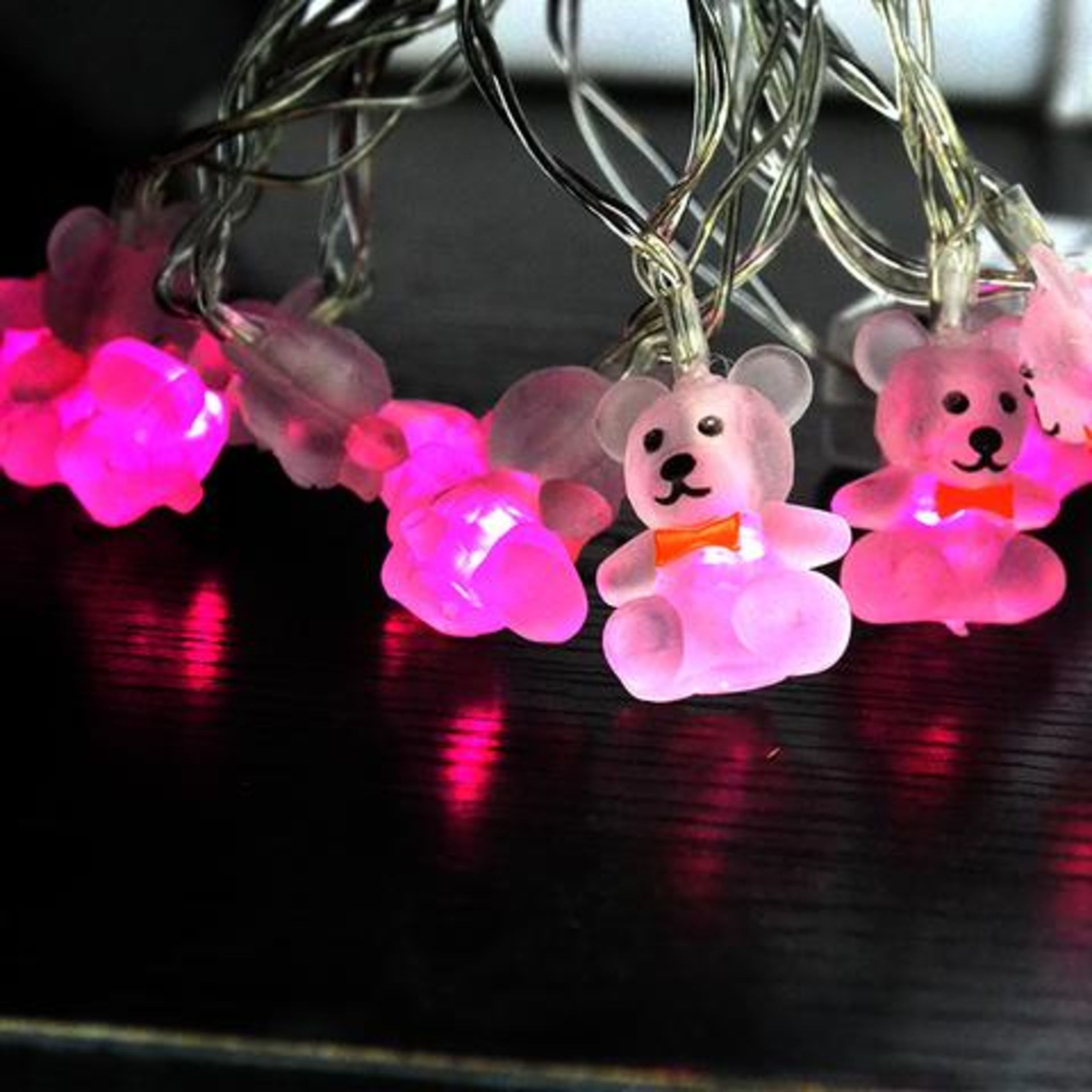 Brand New Pack Twenty Bear Lights-6 Metre Long-Indoor Use (Image Is Similar To Item)