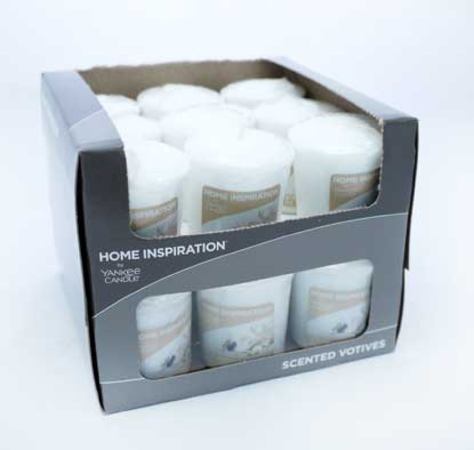 V Brand New 18 X Yankee Candle Votive White Linen & Lace - eBay Price £30.42