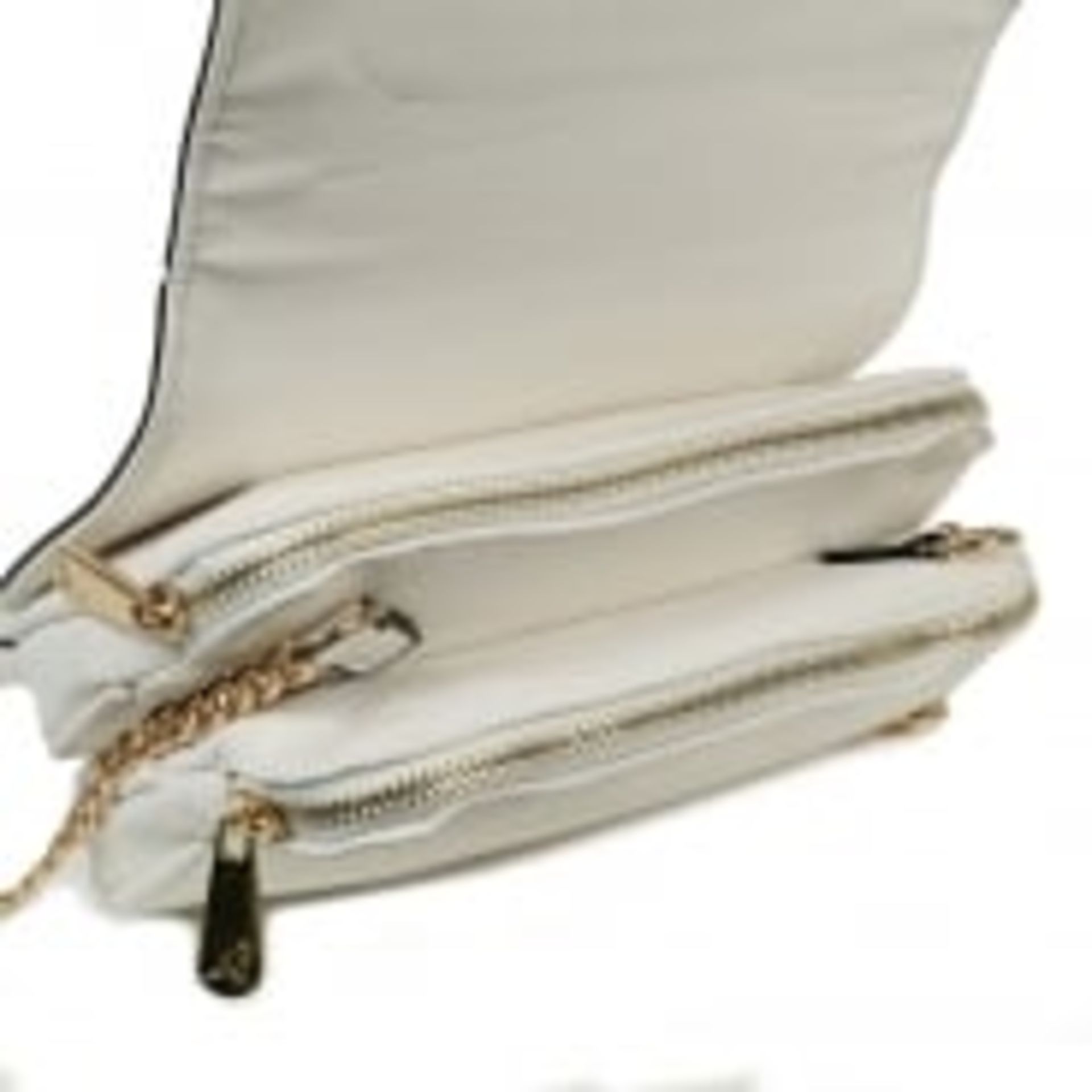 V Brand New Kangol Ladies Beige Messenger Handbag with Fastening Magnet - 2 Zip Fastening - Image 3 of 4