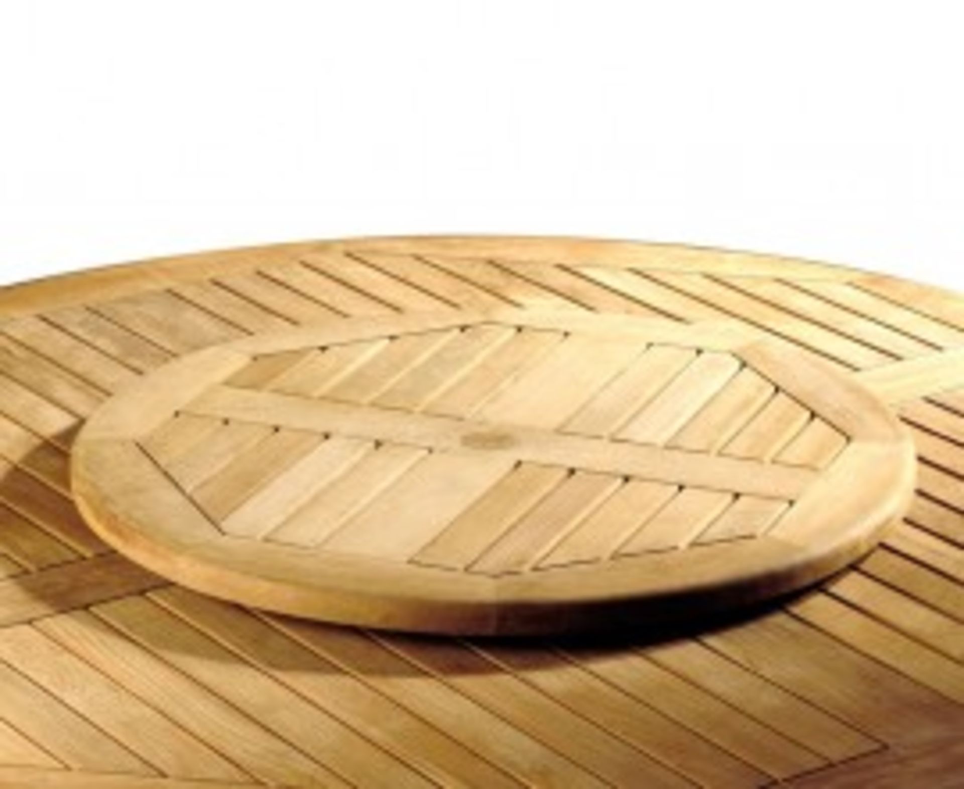 Grade B Solid Wood Lazy Susan 60 cm diameter (Photo is similar - Table NOT Included)