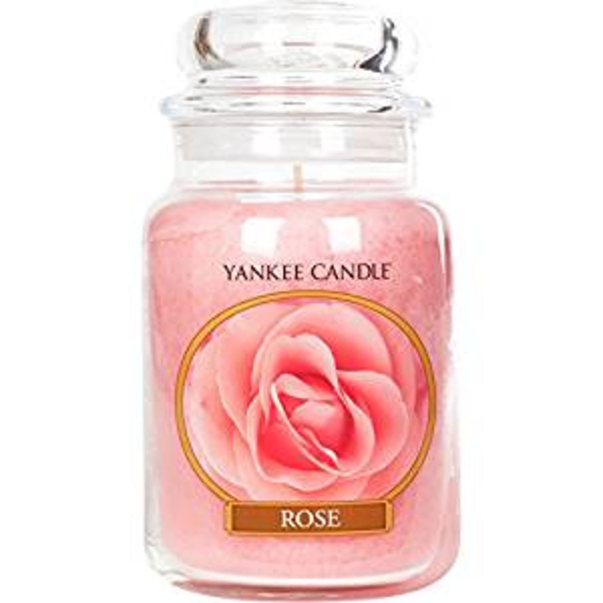 V Brand New Yankee Candle Rose Large 623g Jar - Clintons £23.99