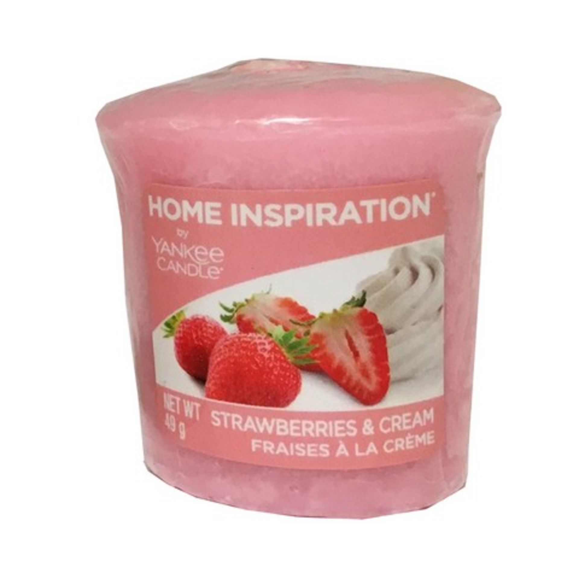 V Brand New 18 X Yankee Candle Votive Strawberries & Cream - eBay Price £107.82 - Image 2 of 2