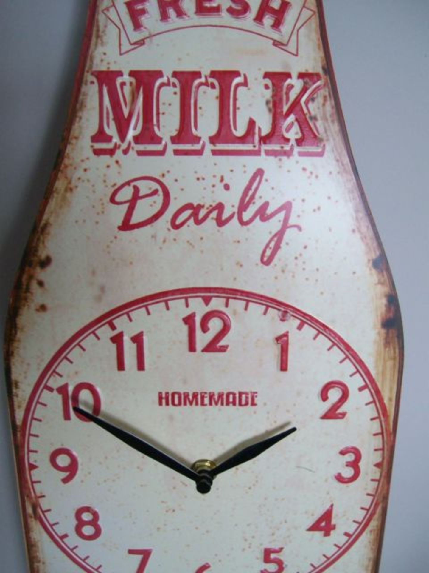 V Grade A Old Fashioned Milk Wall Clock ISP £20 (Ebay) - Image 2 of 2