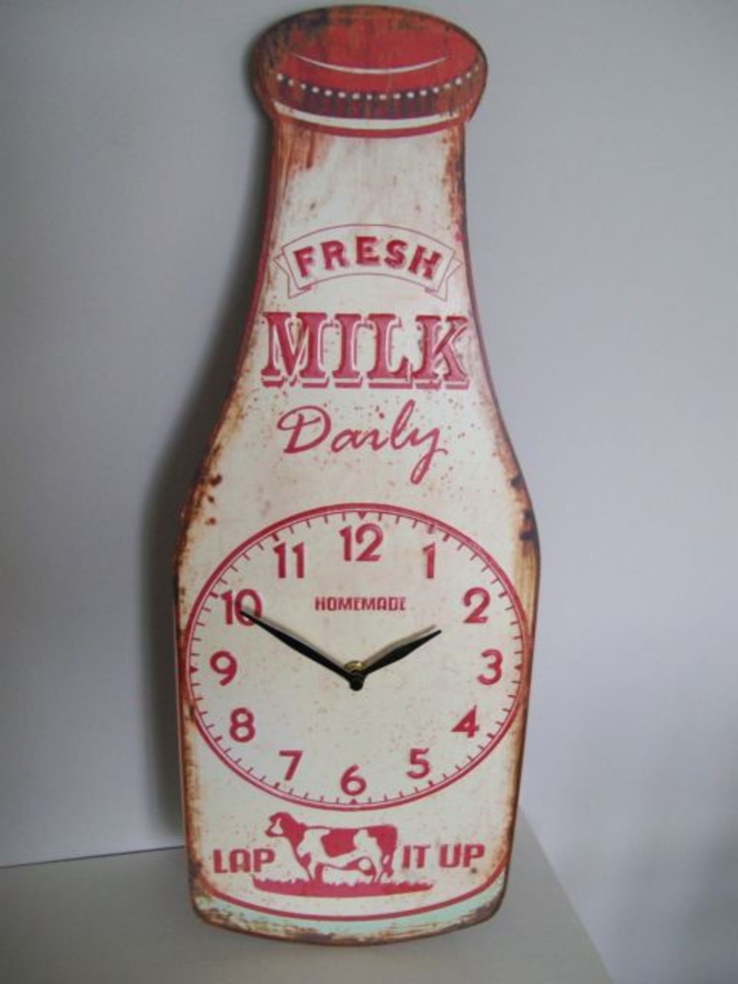 V Grade A Old Fashioned Milk Wall Clock ISP £20 (Ebay)