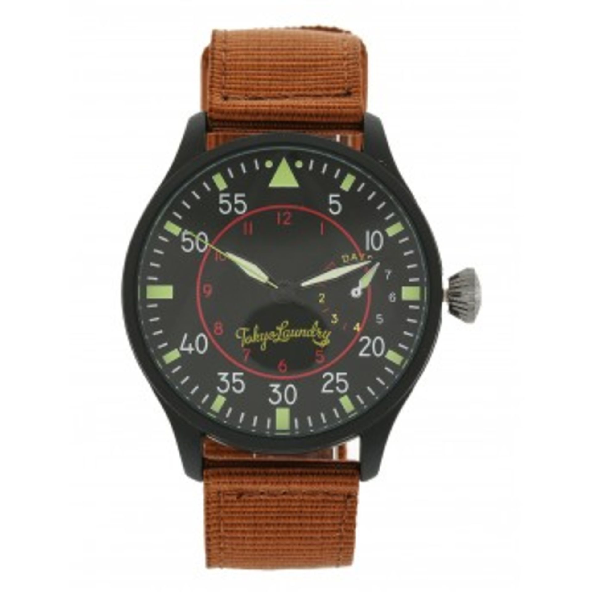 V Brand New Gents Tokyo Laundry Doyle Military Style Analogue Watch Online Price £24.99 (Toyko