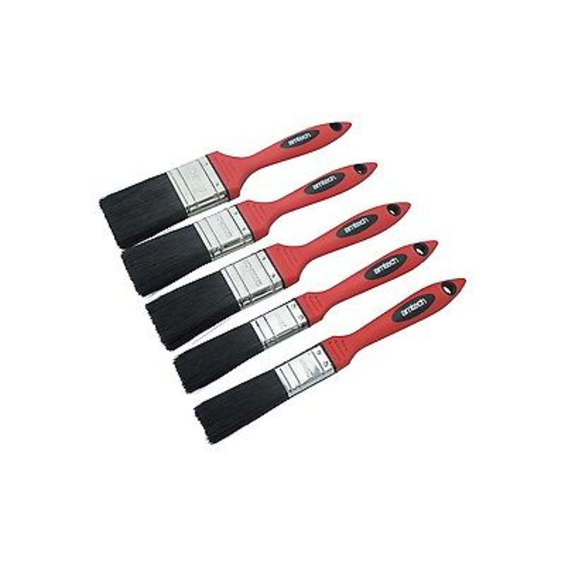 V Brand New 5 Piece No Loss Paint Brush set - 2 x 1 inch/2 x 1.5 inch/1 x 2 inch