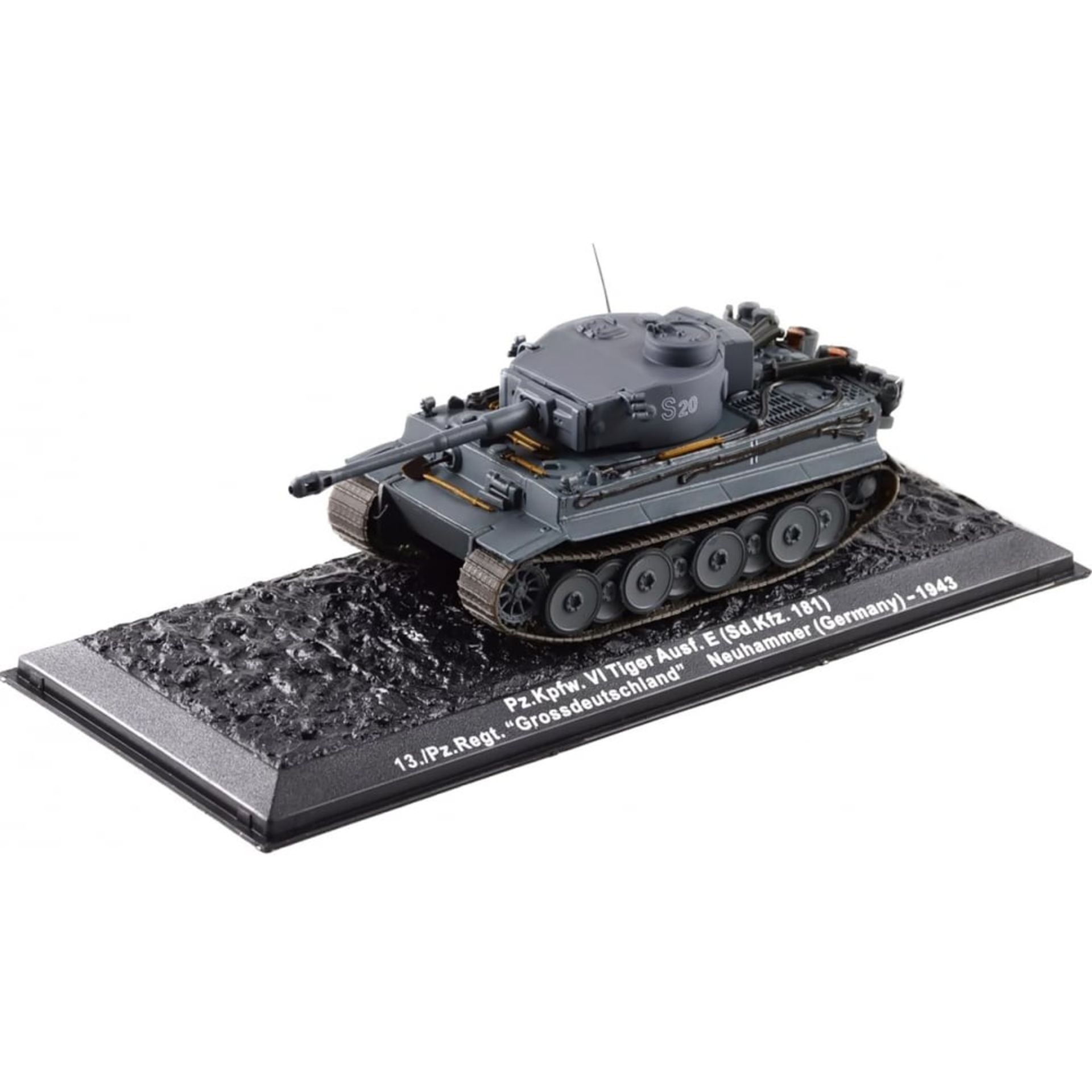 V Brand New Diecast V1 Tiger 13./Pz.Regt Grossdeutscland Neuhammer 1943 Model Tank