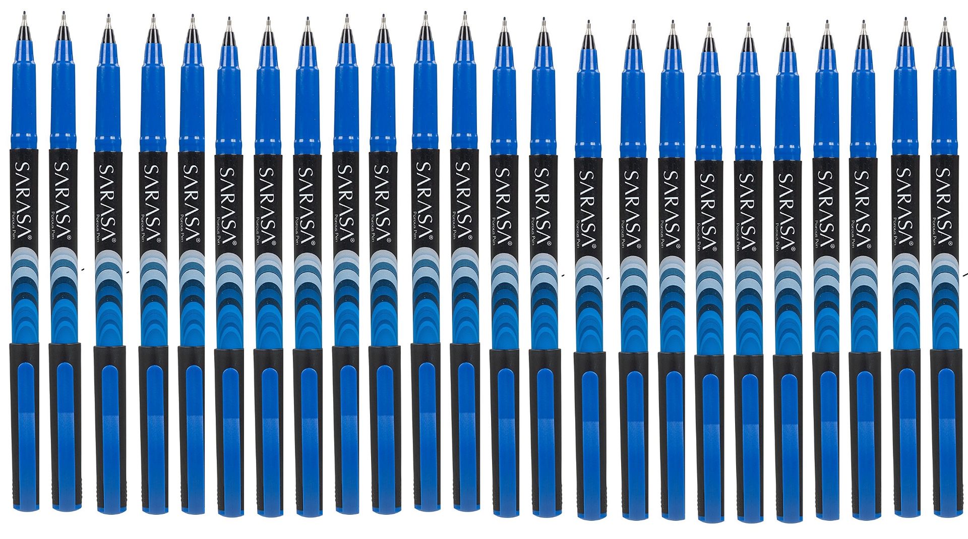 V Grade A A Lot Of Twenty Four Zebra Sarasa Porous Fineliner Pens -Quick Drying Ink-Water