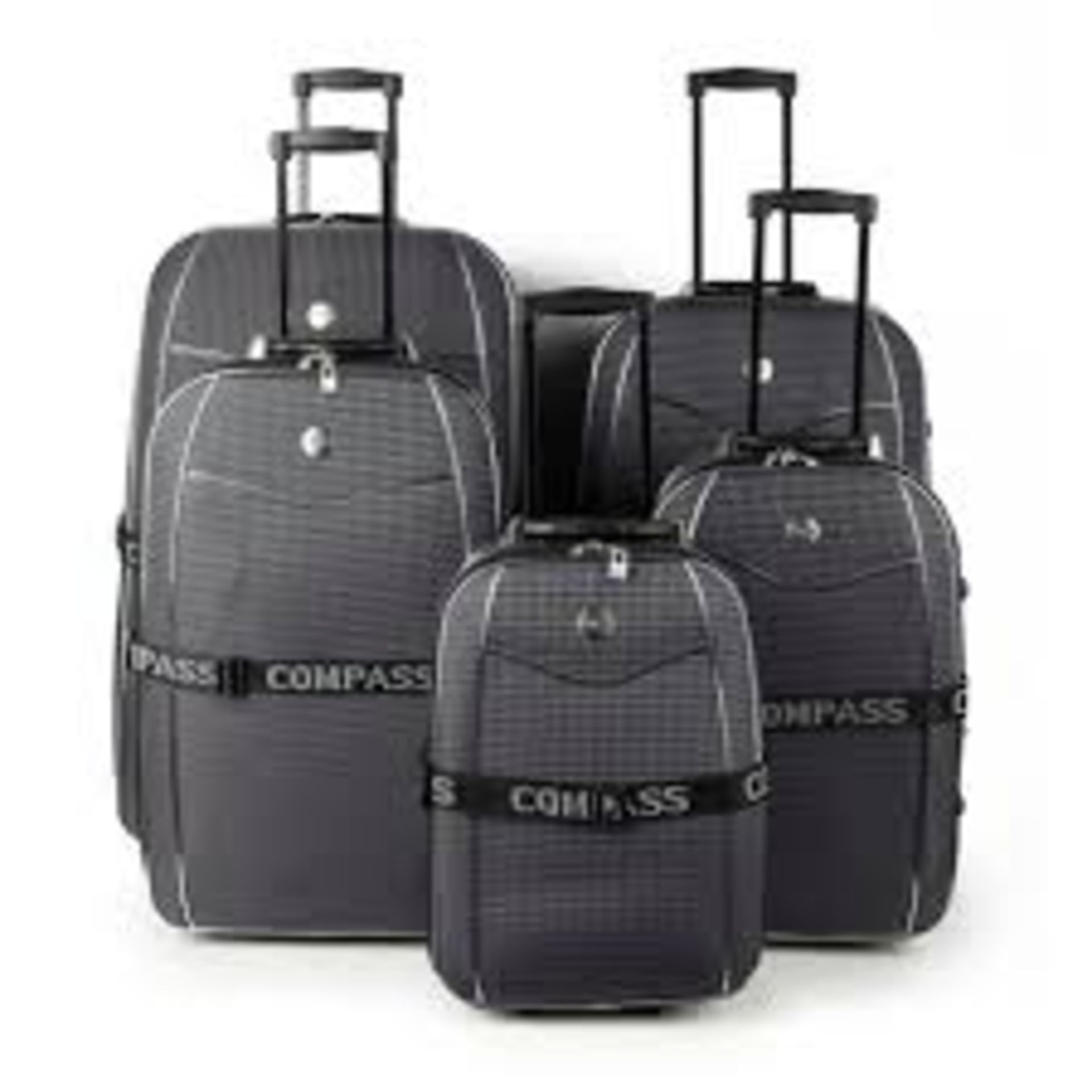 V Brand New Five Piece Trolley Case Set