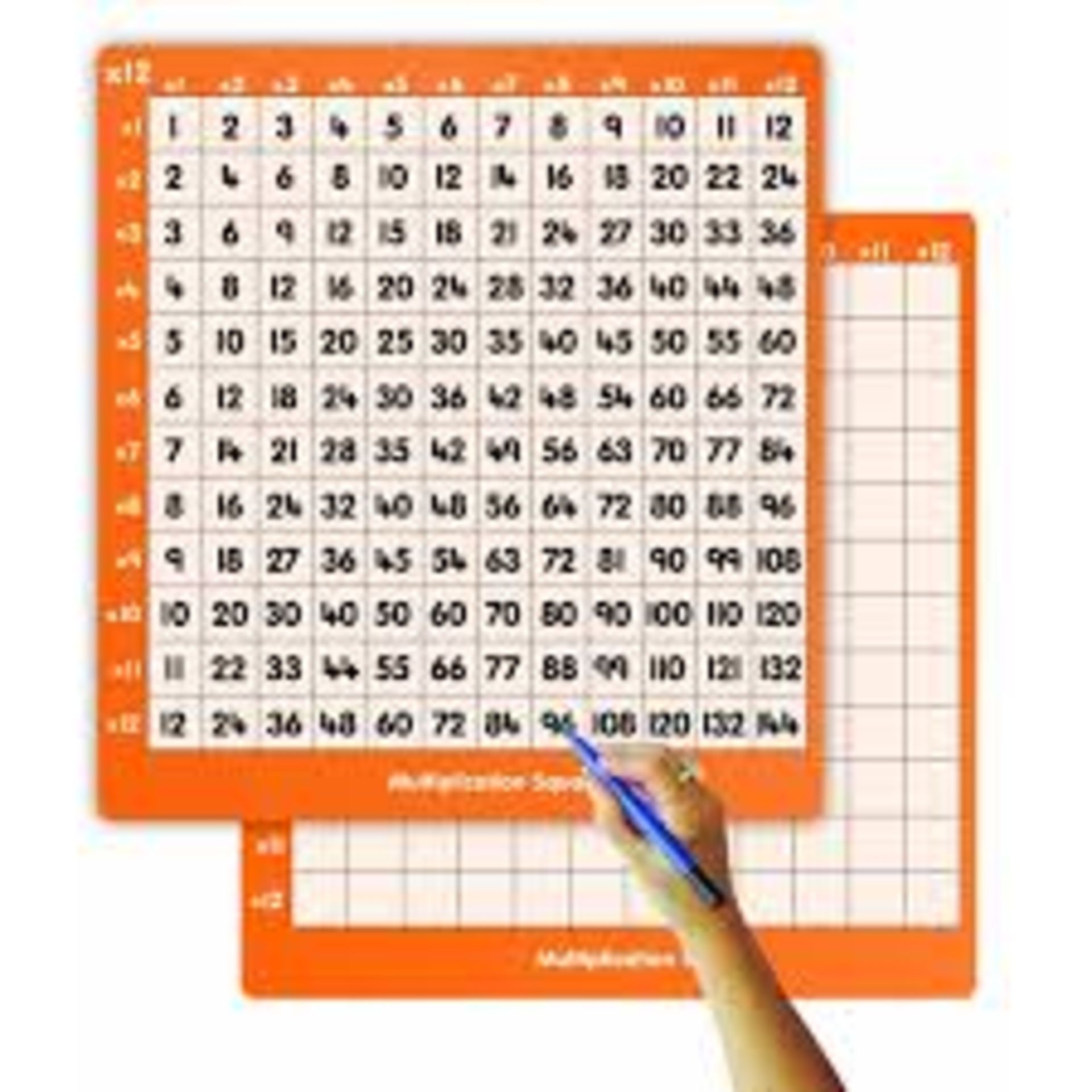 V Grade A A Lot of 29 Autopress Education Multiplication Square 12 x 12 IPS £152.25 (