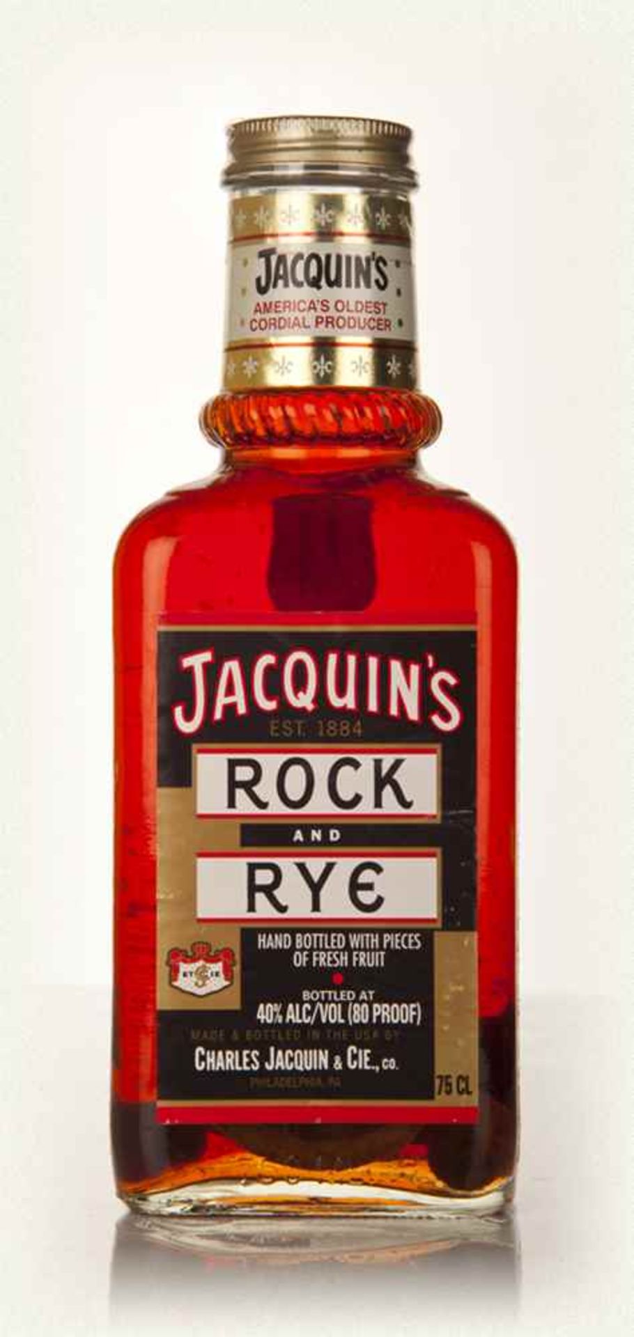 V Brand New Rock and Rye Whisky