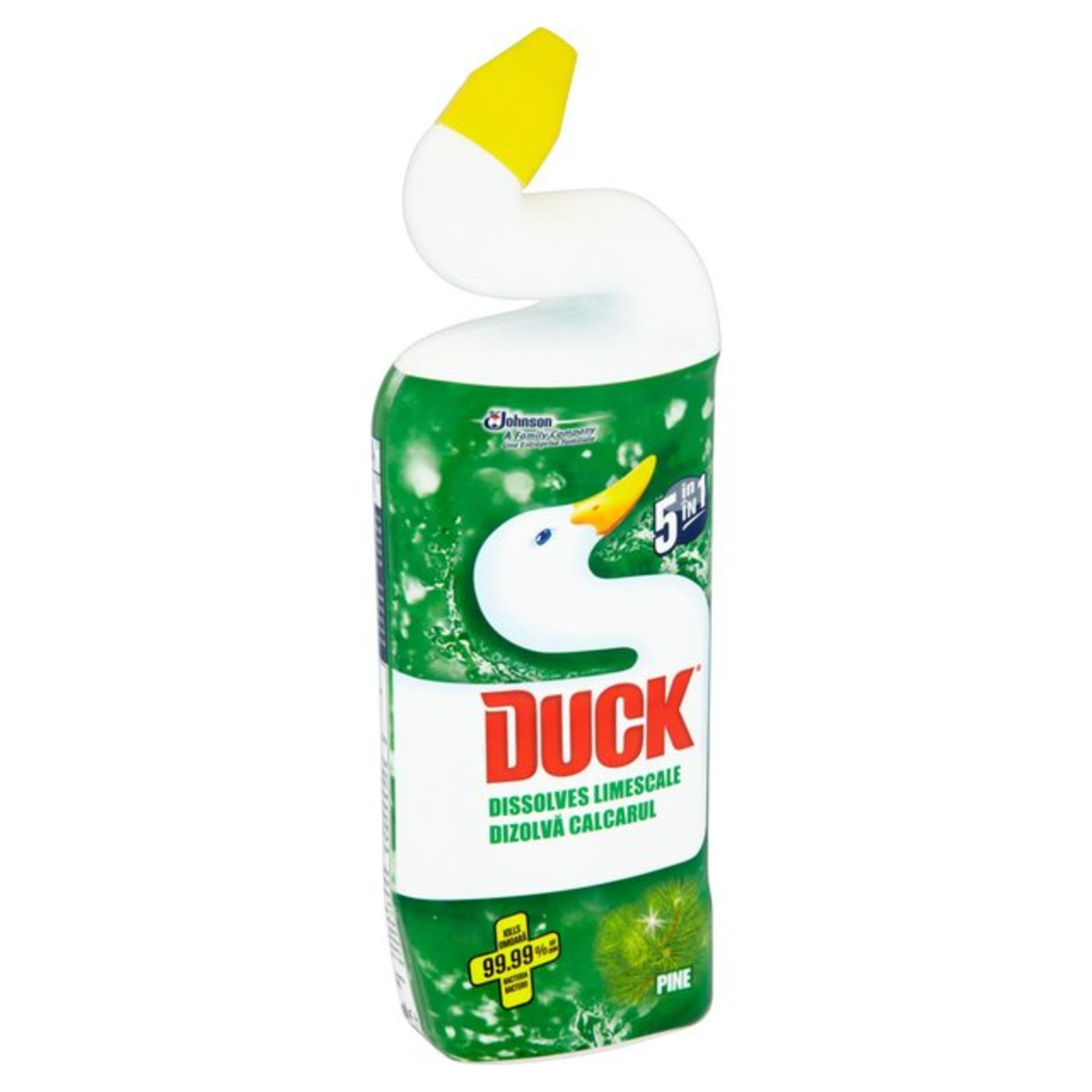 V Brand New Six Bottles Toilet Duck Liquid 750ml Pine Fresh 5 In 1 ISP £18.66 Viking Direct