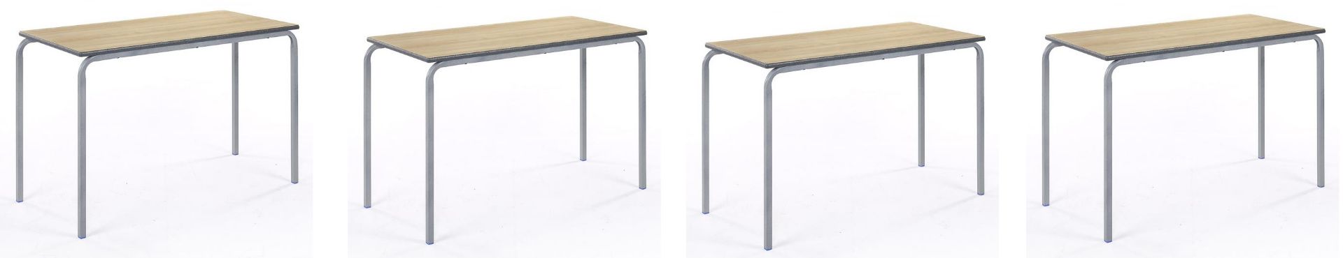 V Grade A A Lot Of Four Stacking Tables ISP £190.80 (ELF) (Image May Vary Slightly From Item)