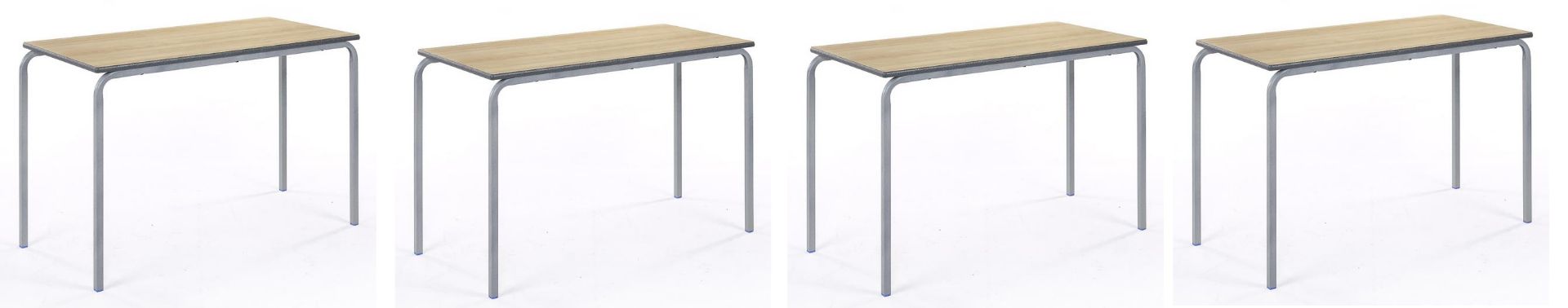 V Grade A A Lot Of Four Stacking Tables ISP £190.80 (ELF) (Image May Vary Slightly From Item)