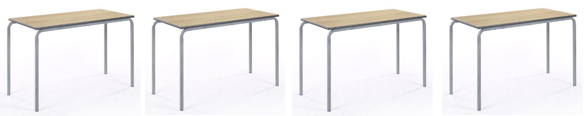 V Grade A A Lot Of Four Stacking Tables ISP £190.80 (ELF) (Image May Vary Slightly From Item)