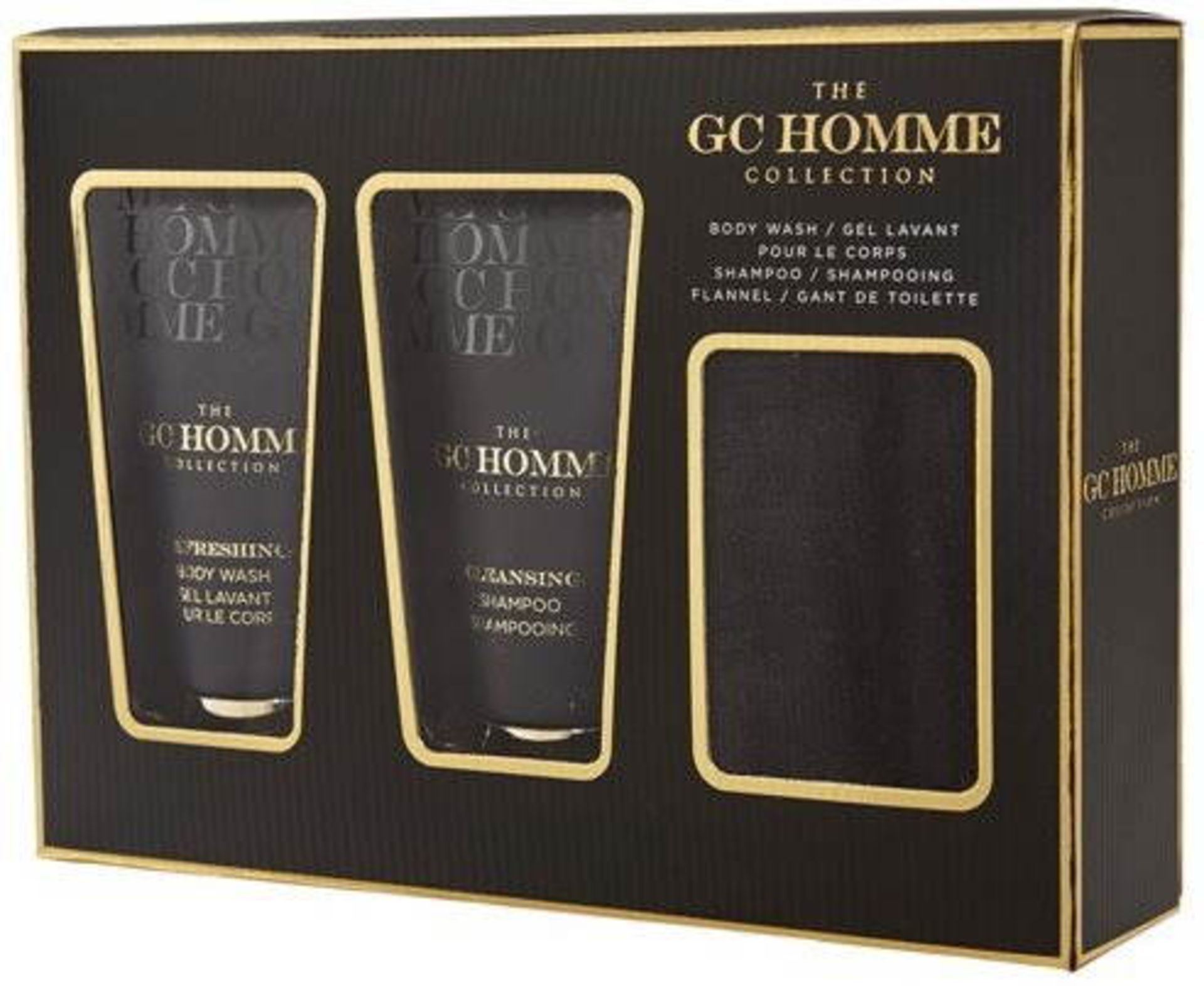 V Brand New Grace Cole Perfection GC Homme Collection Gift Pack Including Body Wash - Shampoo And