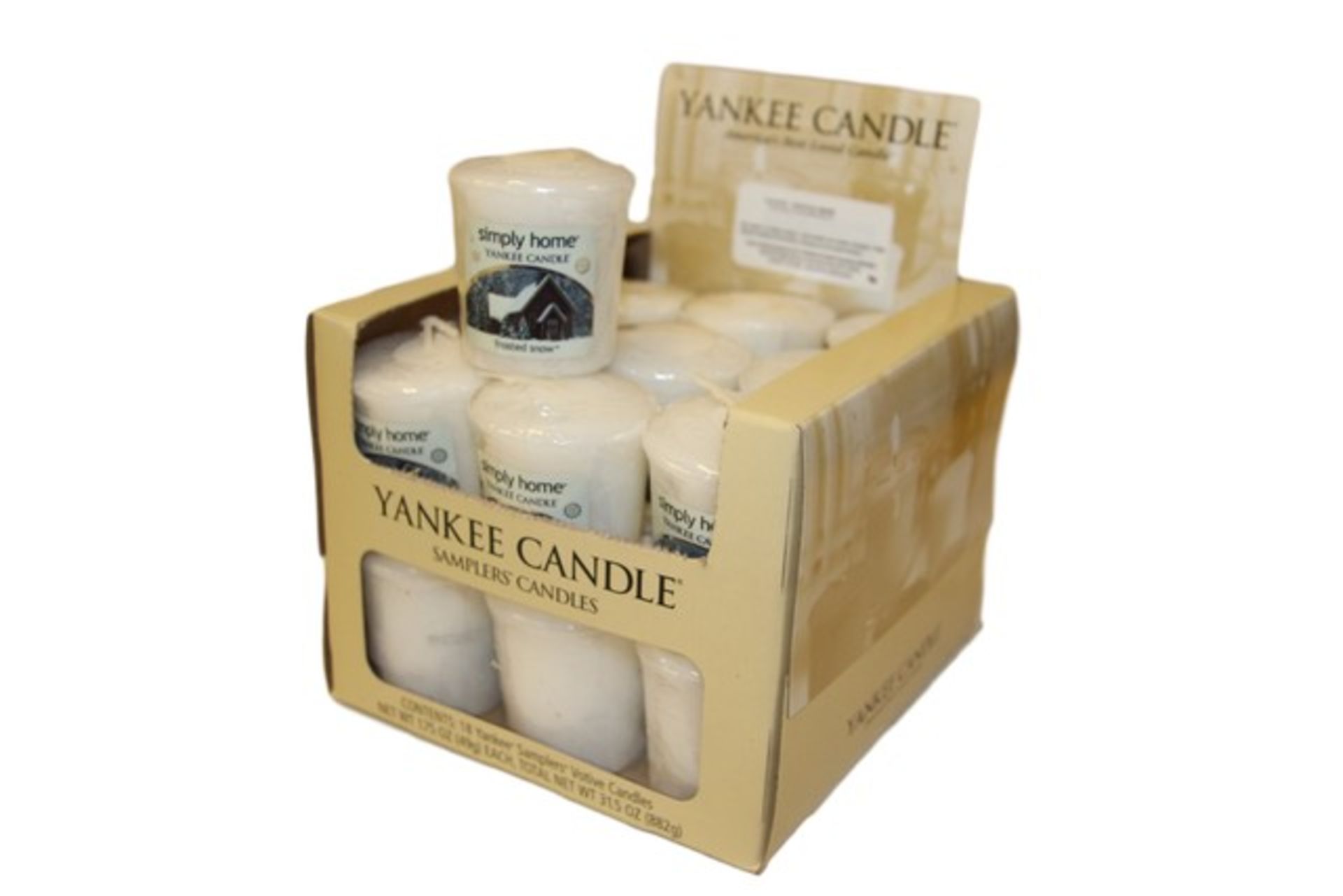 V Brand New 18 x Yankee Candle Frosted Snow 49g eBaY Price£27.00