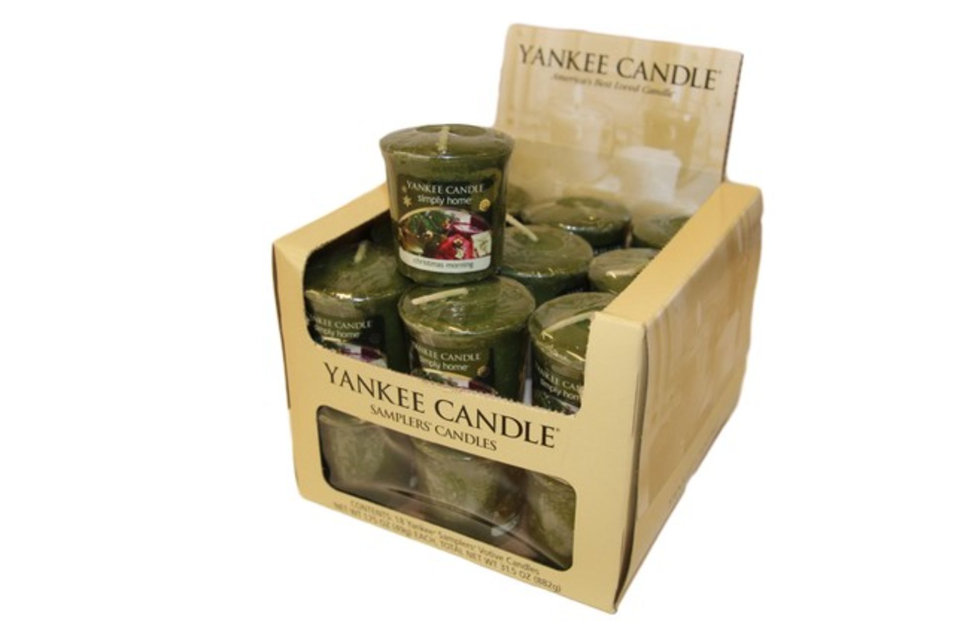 V Brand New 18 x Yankee Candle Christmas Morning 49g eBay Price £19.99