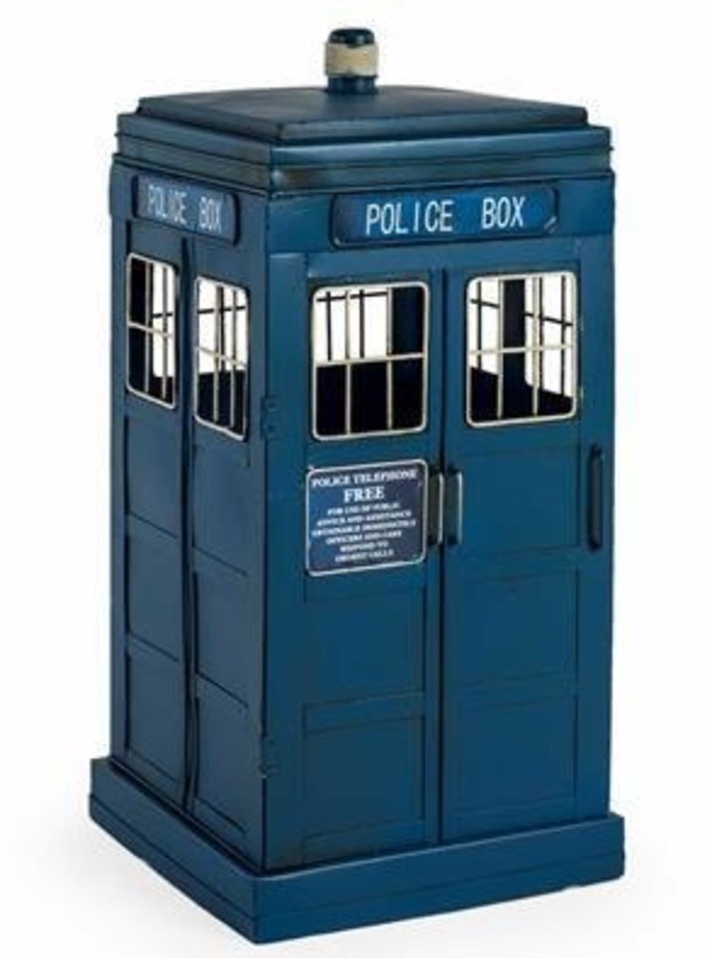 V Grade A Police Box (Tardis) Approx 8 Inches Tall